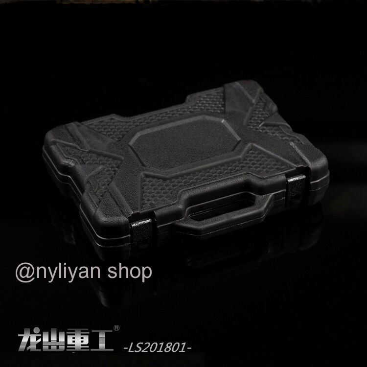 1/6 Weapon Gun Box Weapon Case Rifle Suitcase Plastic Storage Box Model Figure