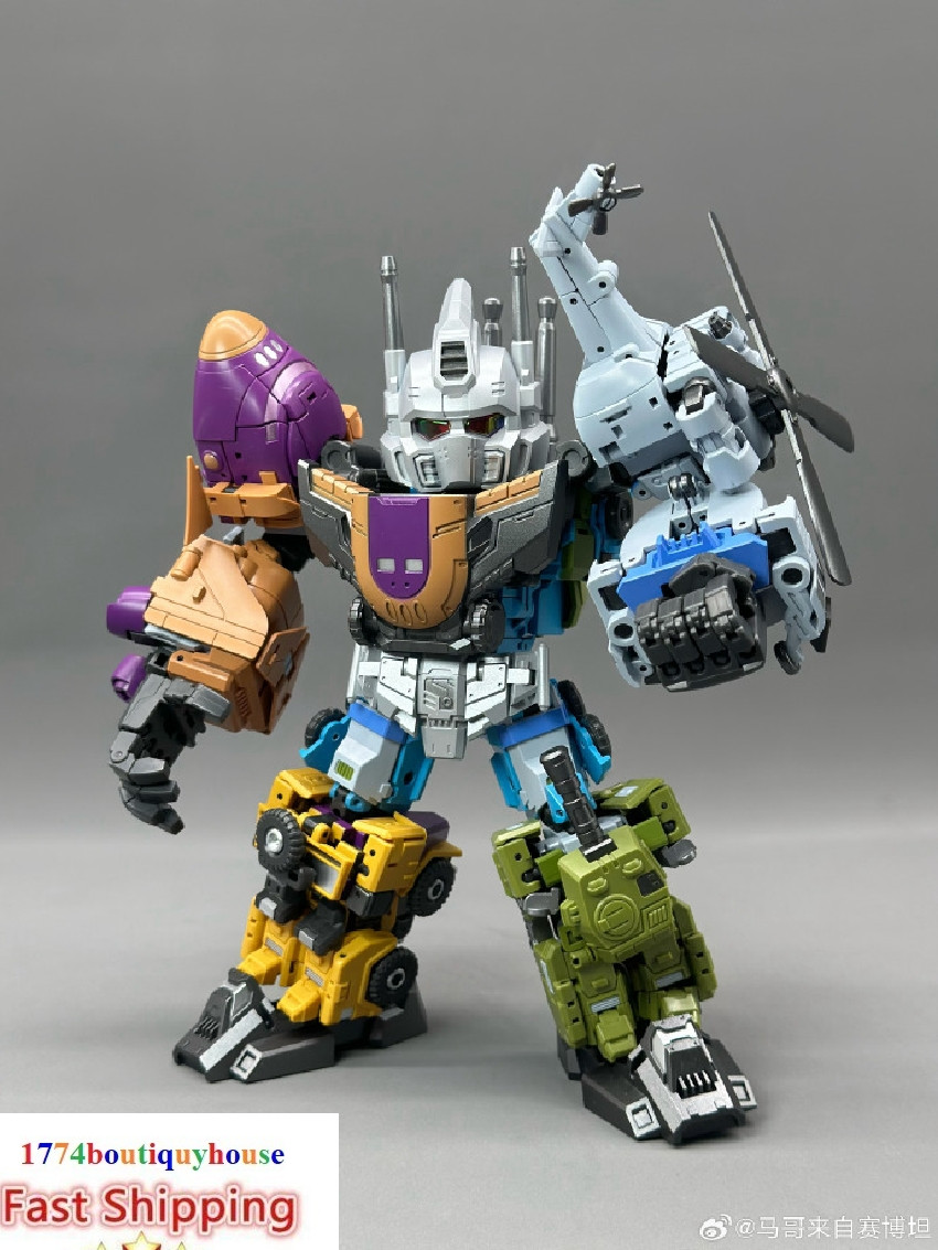 NEW BOX SET TRANSFORMER JiGuangMao Toy JGM-SKP03 Mini-Bruty Bruticus IN USA 6.7′