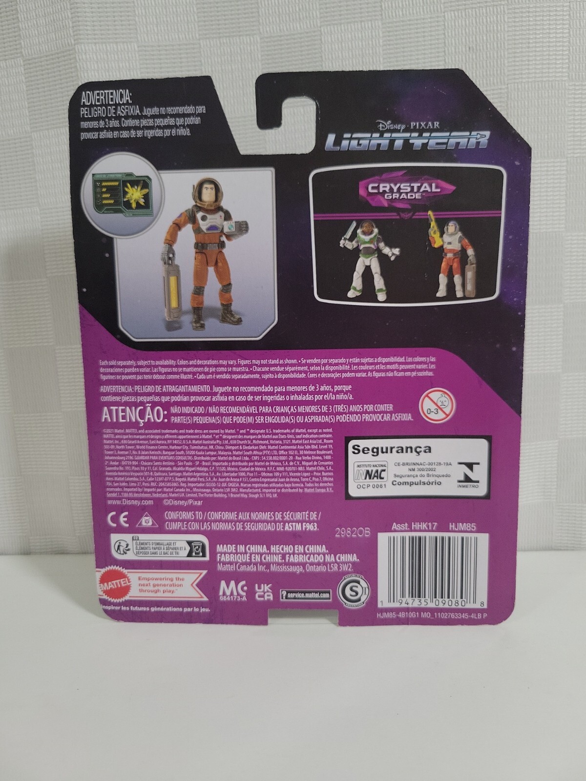 Disney Lightyear Crystal Grade 5″ New XL-13 Kids 4+ Years Old