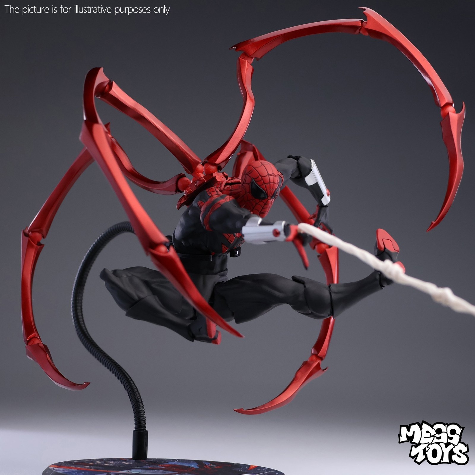 CT Toys Mess Toys Superior Spiderman Octopus Spider Action Figure Boxed US STOCK
