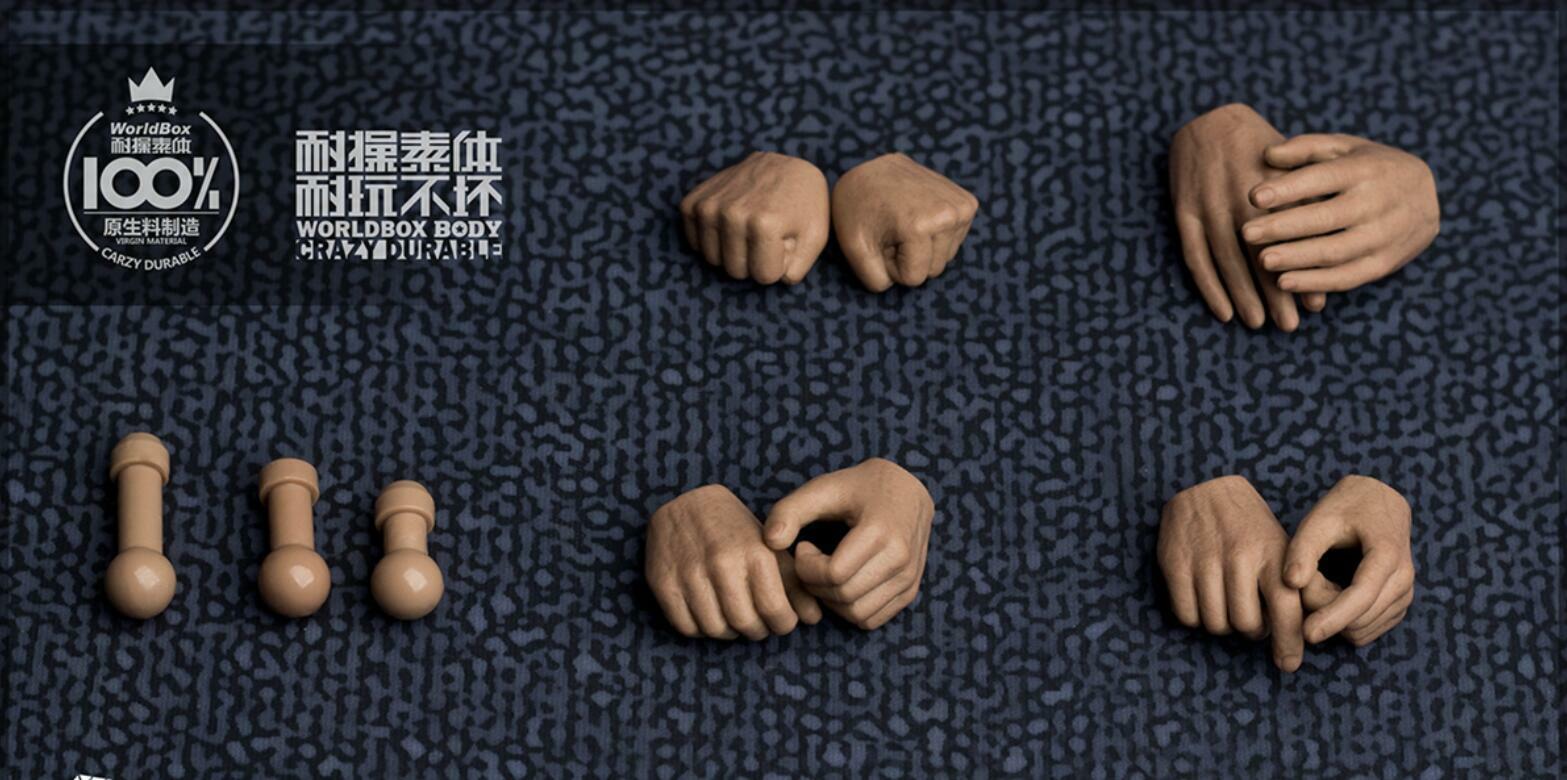 WorldBox AT017 1/6 Muscular No Neck Body Strong Durable 12″ FOR HOT TOYS ❶USA❶