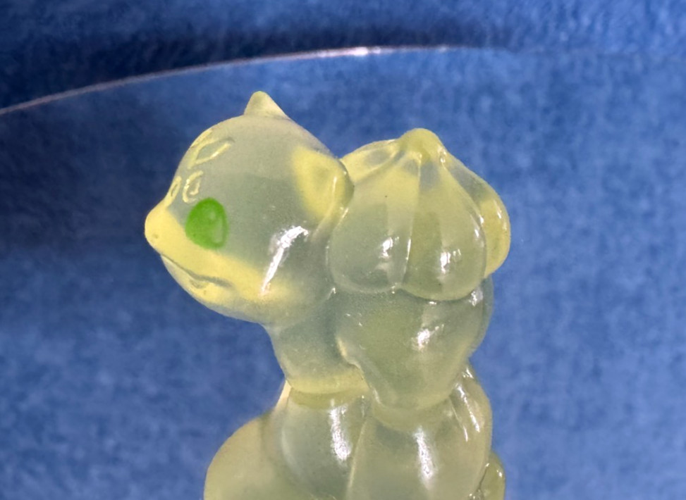Miniature Resin Pokemon Figures – Set of 13 – Glow in Dark – by BANDAI – NEW