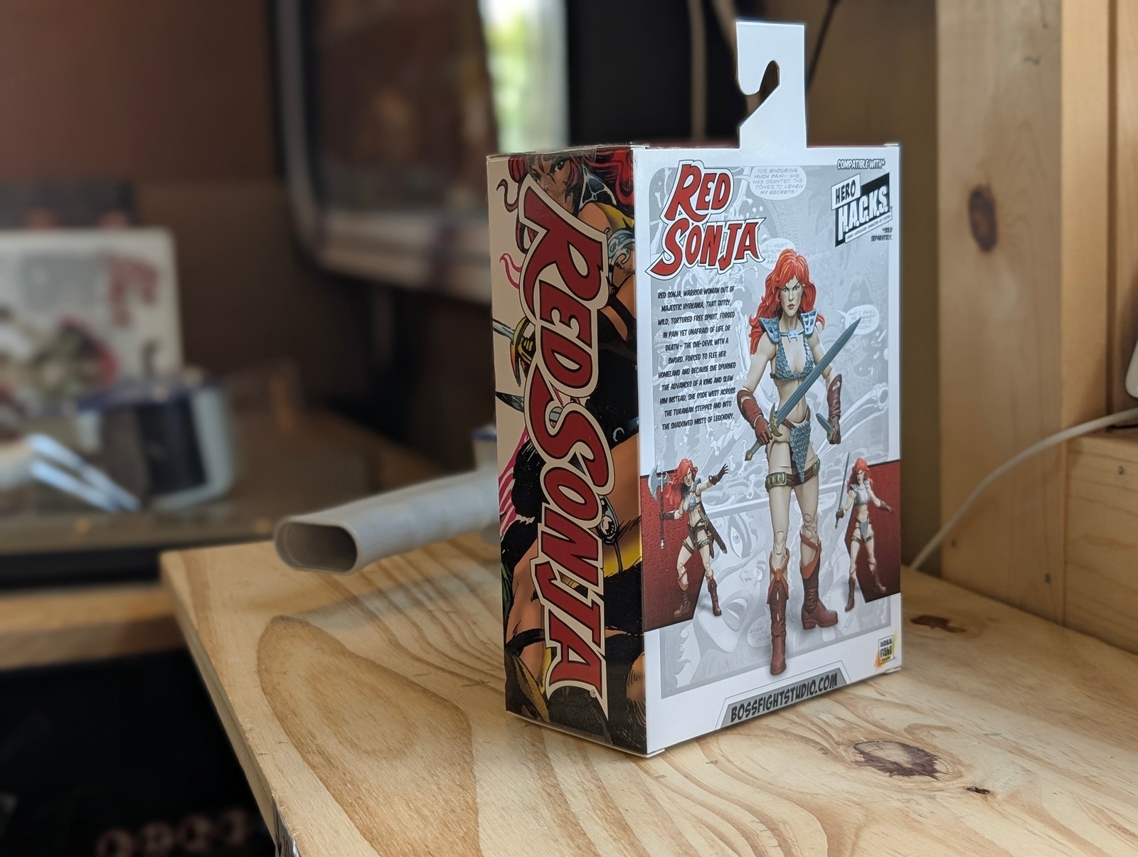 Red Sonja Hero H.A.C.K.S. 1:18 Scale Action Figure – Boss Fight Studio