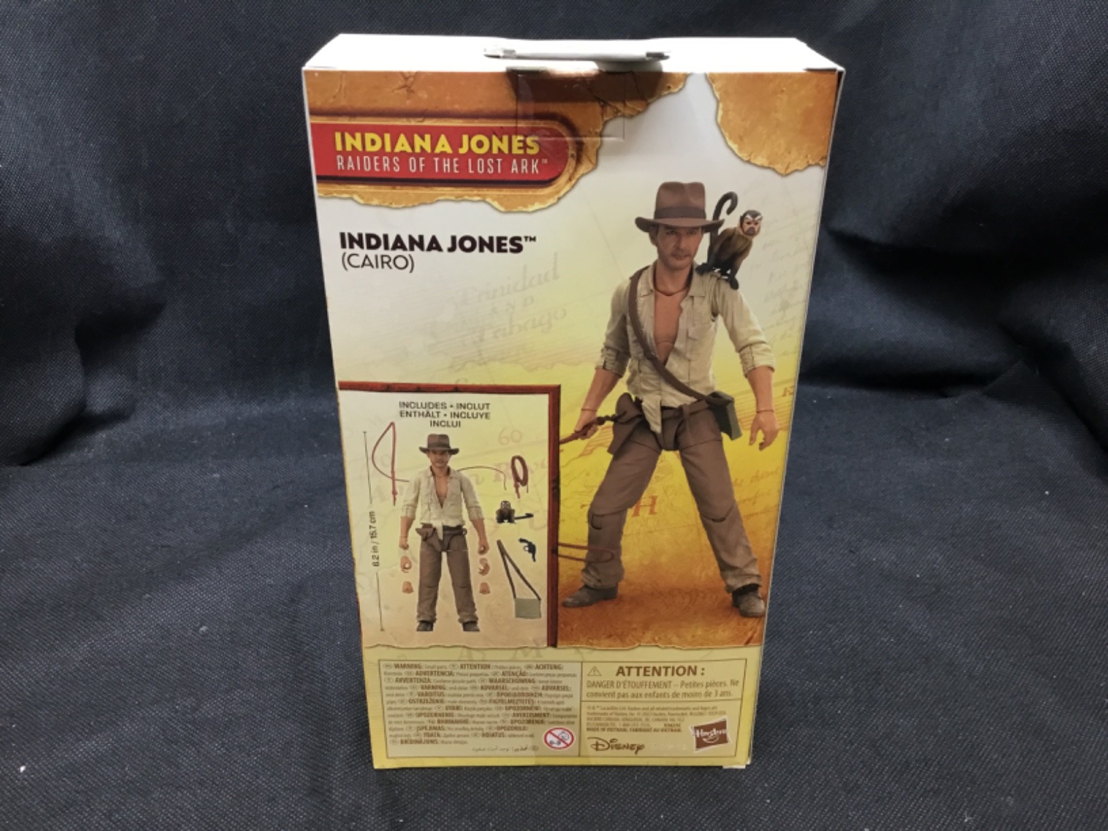 NIB! Indiana Jones Adventure Series Indiana Jones Cairo Action Figure [Hasbro]