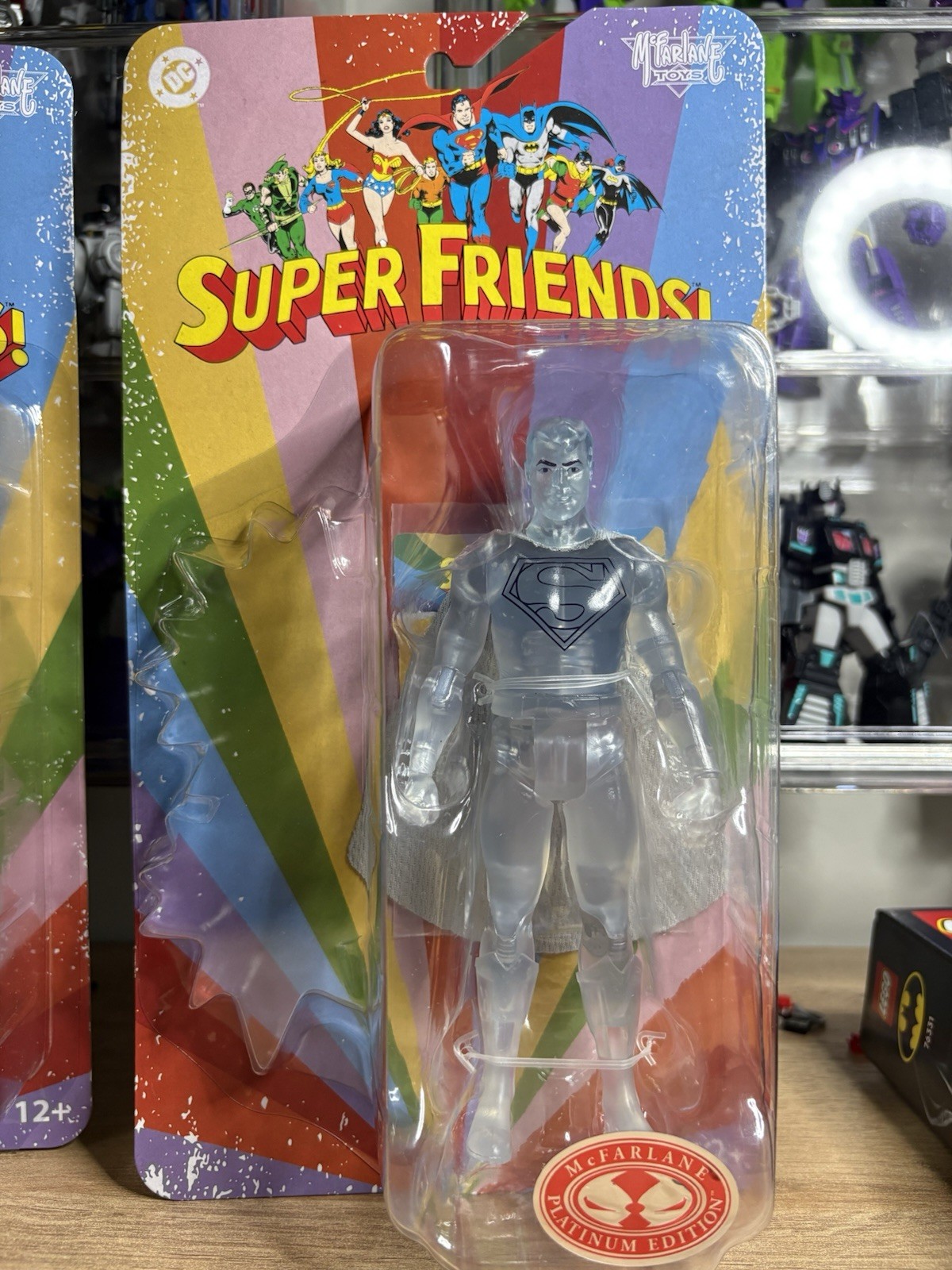 McFarlane DC Super Friends Wonder Woman, Batman Superman Platinum 2026 *Hand