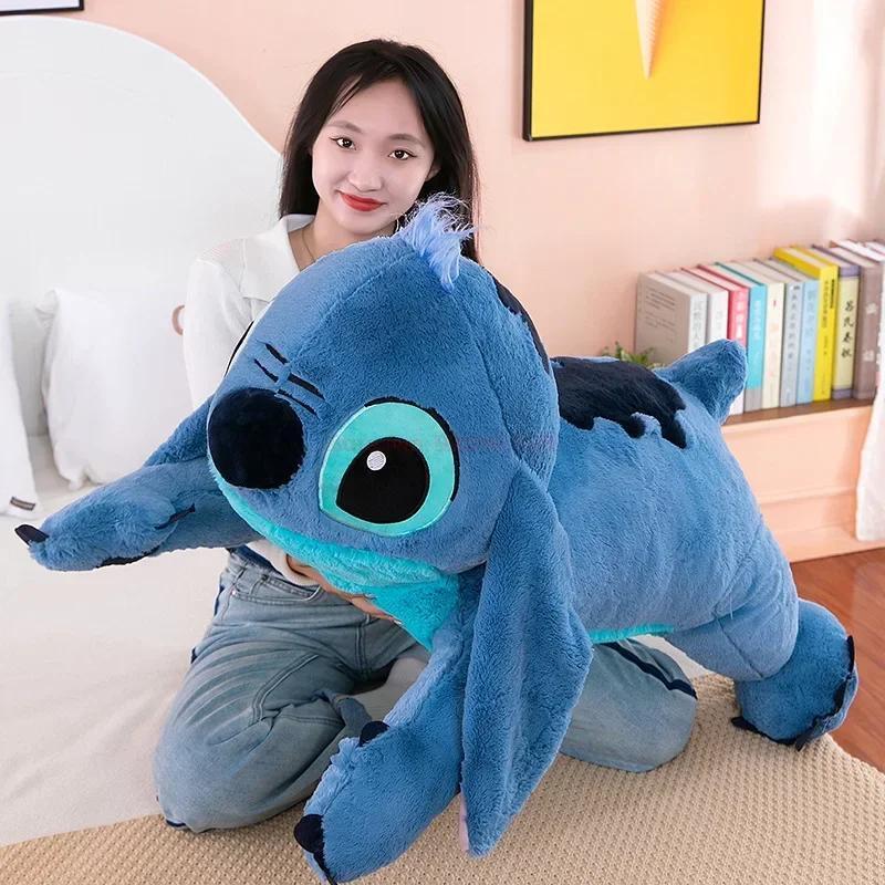 45/60/80cm Stitch Doll Plush Toys Lilo&stitch Plush Stuffed Doll Soft Pil