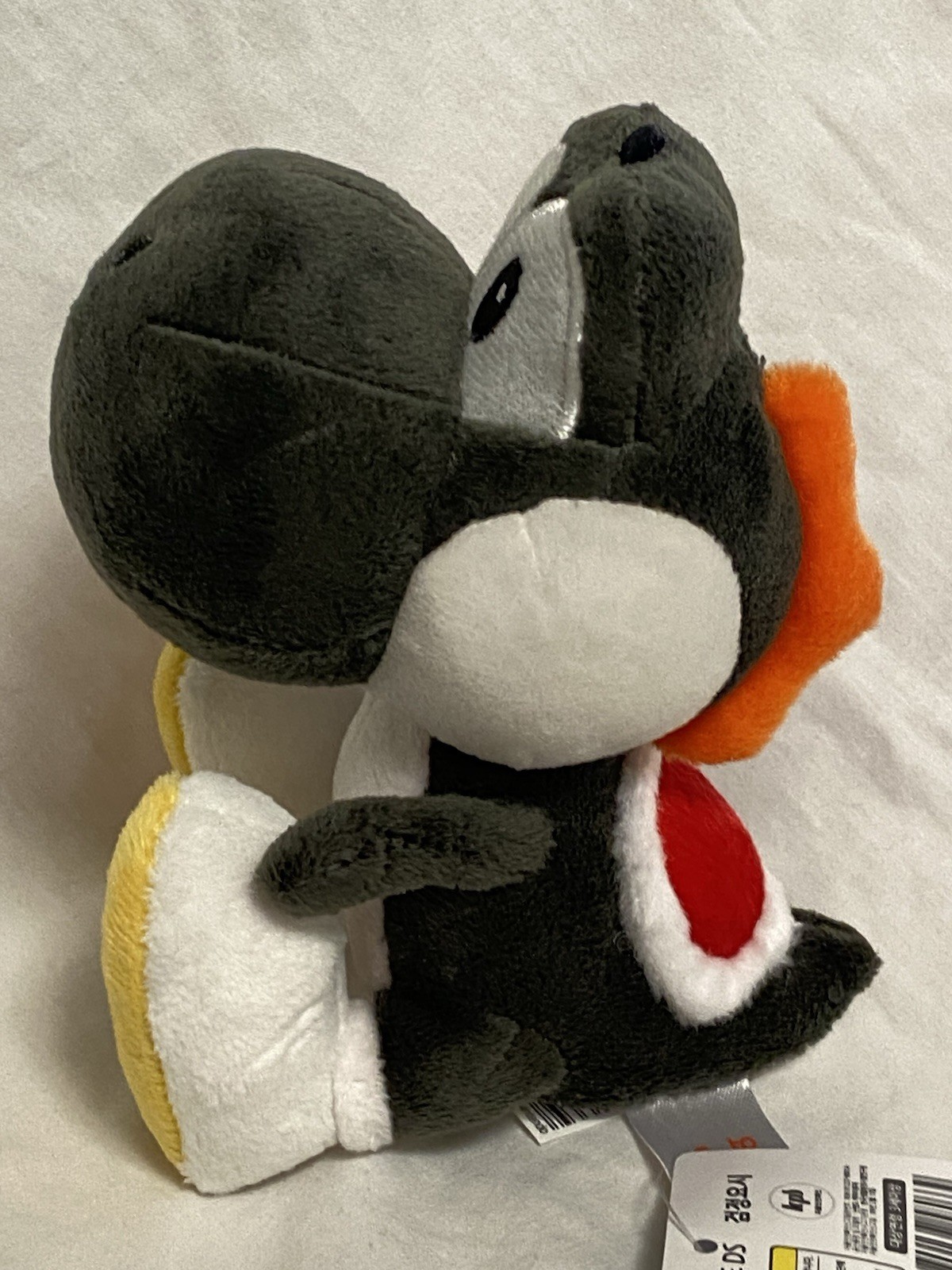 Korea KPS Sanei Mario Yoshi’s Island DS 5” Black Yoshi Plush Toy 2009