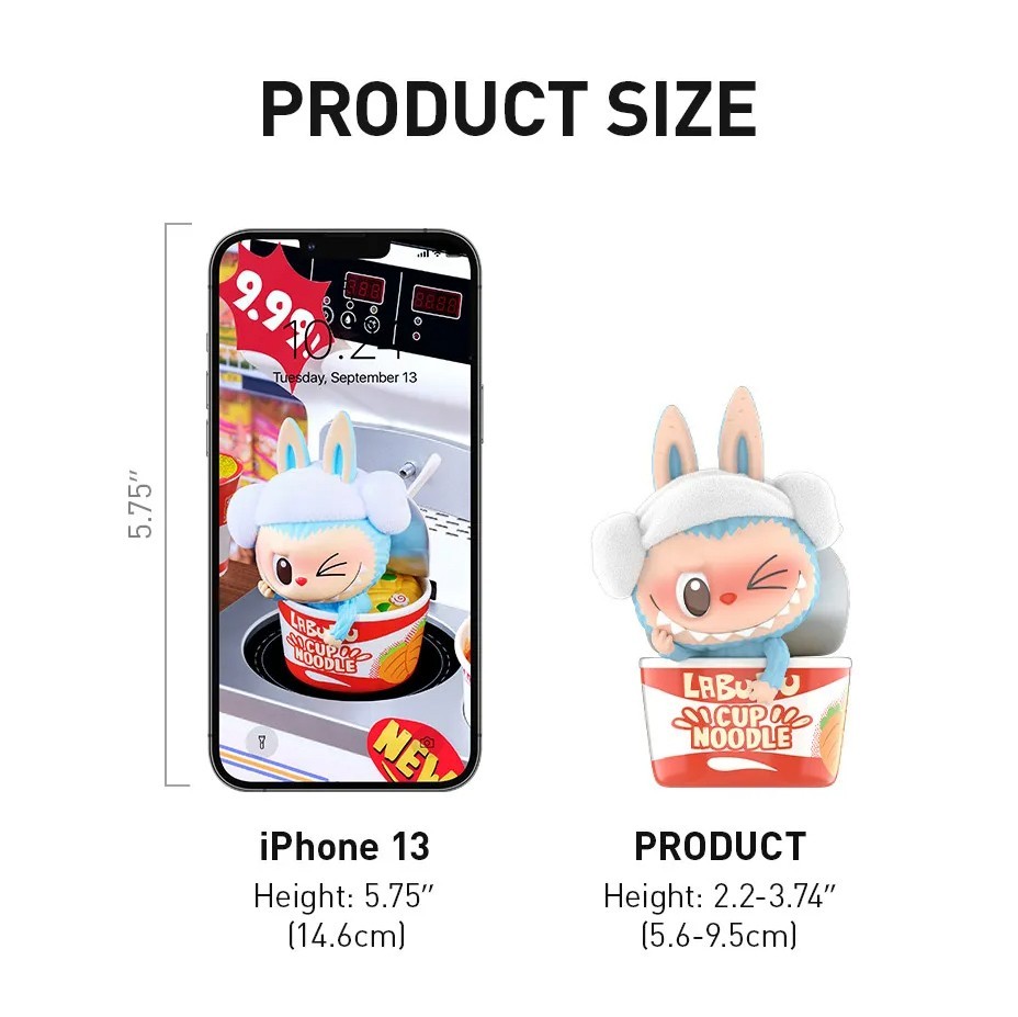 POP MART Labubu The Monsters Wacky Mart Series Confirmed Figure Doll Toy
