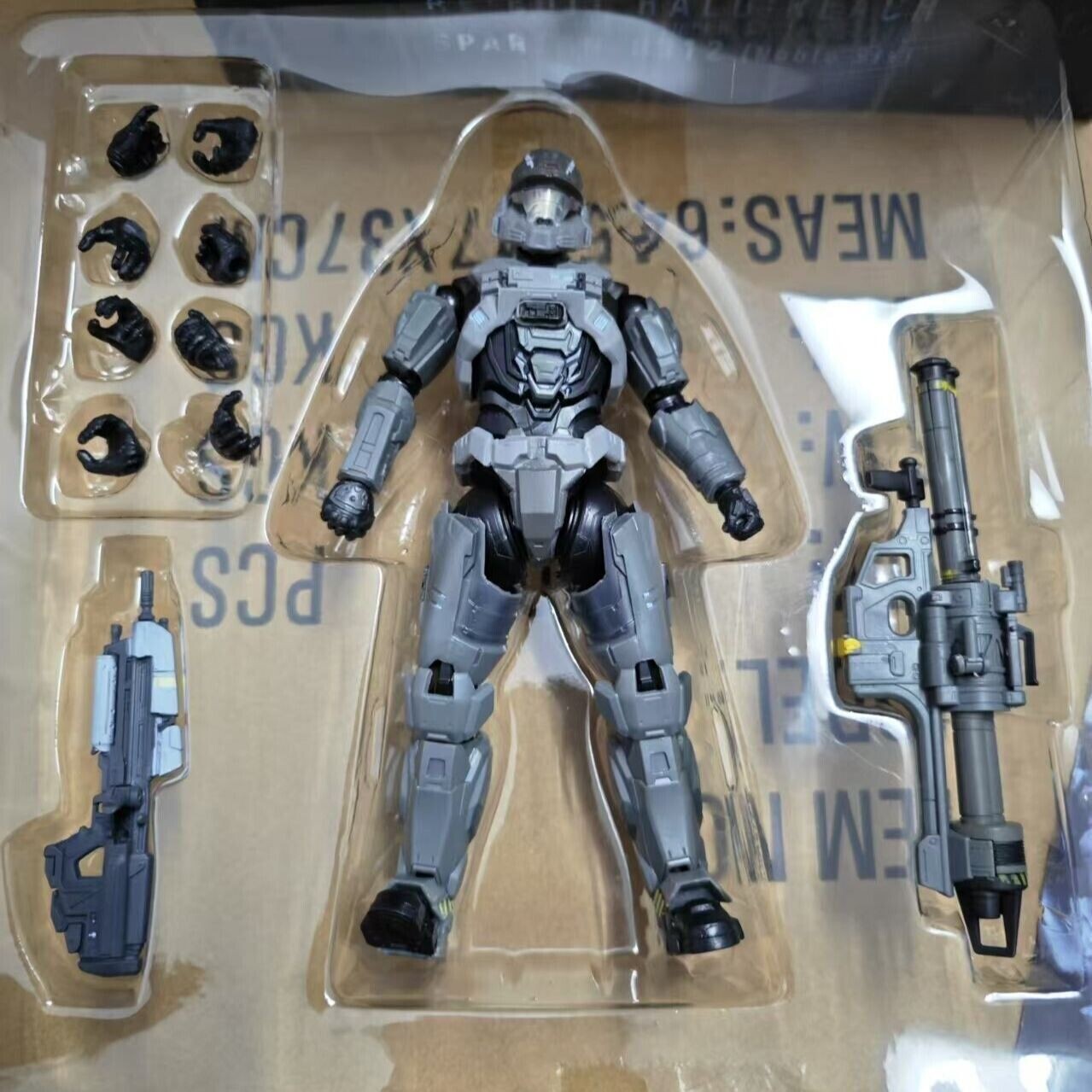 Re:Edit Halo: Reach Spartan-B312 (Noble Six) 6″ Action Figure w/Weapon Boxed