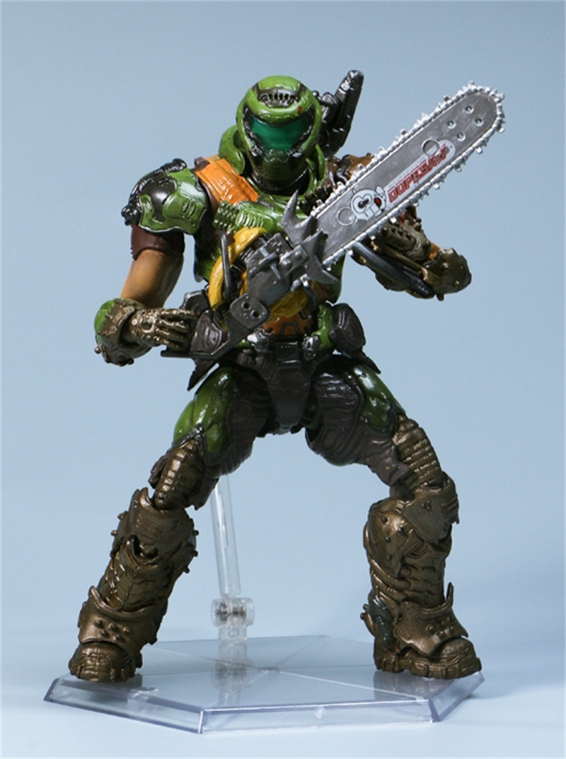 US! Figma SP-140 Doom Eternal Slayer PVC Action Figure Model Boxed Statue Gift