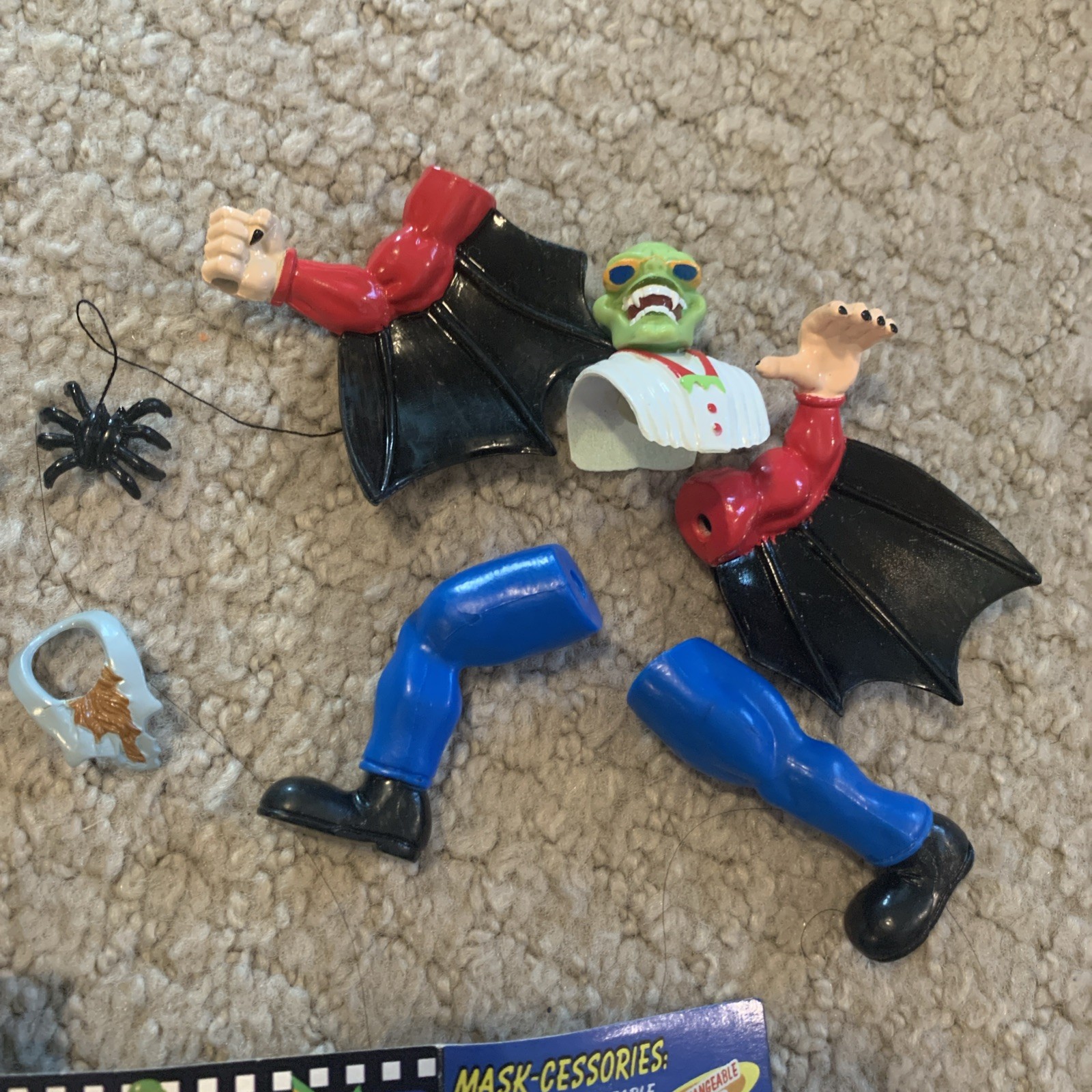 The MASK Animated Series Monster Mask Action Figure Toy Island 1997 loose