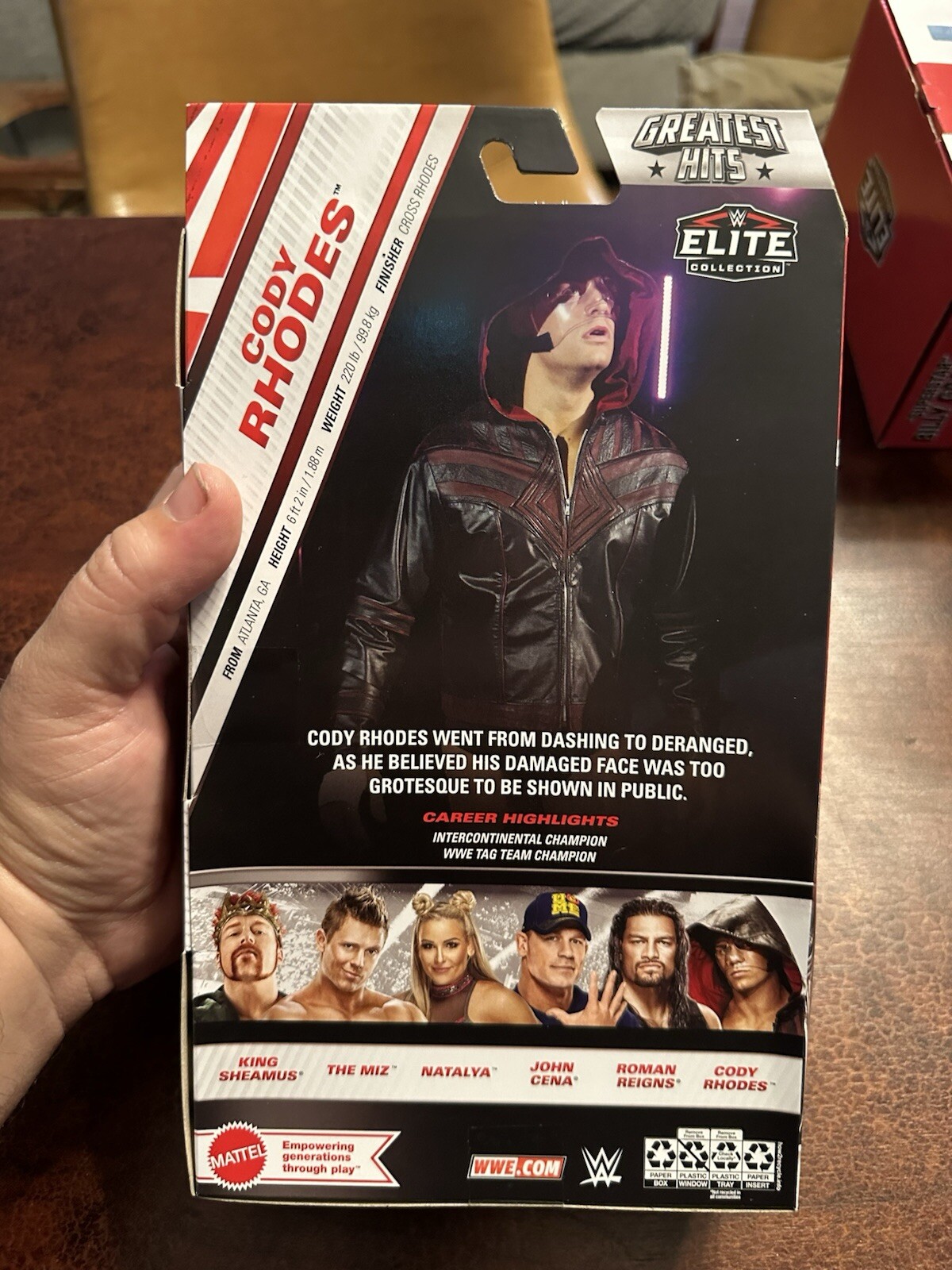 Cody Rhodes (Face Mask) – WWE Elite Greatest Hits 6 Toy Wrestling Figure