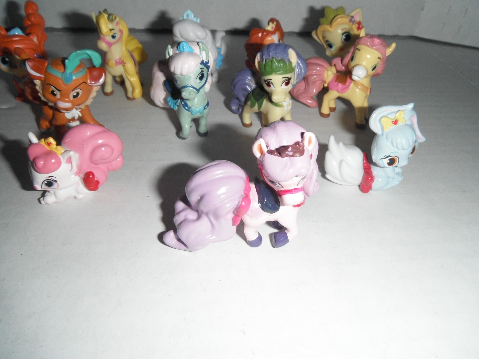 Lot Of 12 Disney Princess Palace Pets 1.5″ Mini Figures Friends Toys