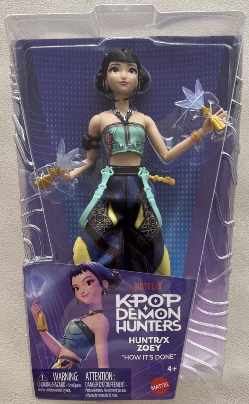 KPop Demon Hunters HUNTR/X Mattel Fashion Dolls «How It’s Done» Zoey
