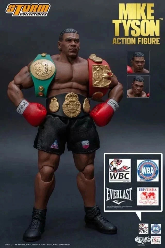 18cm Boxing Champion Mike Tyson Action Figure Pvc Collectable Doll Final Round B