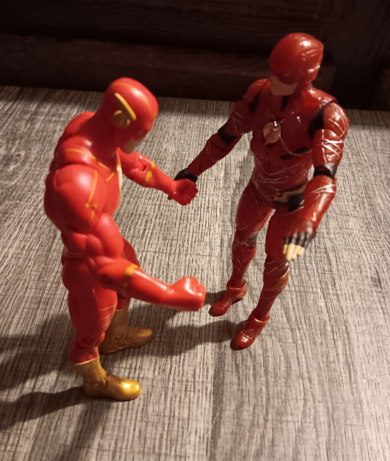 The Flash Figure Toy Lot Of 2 DC Comics Posable Action Movie TV Hero characters