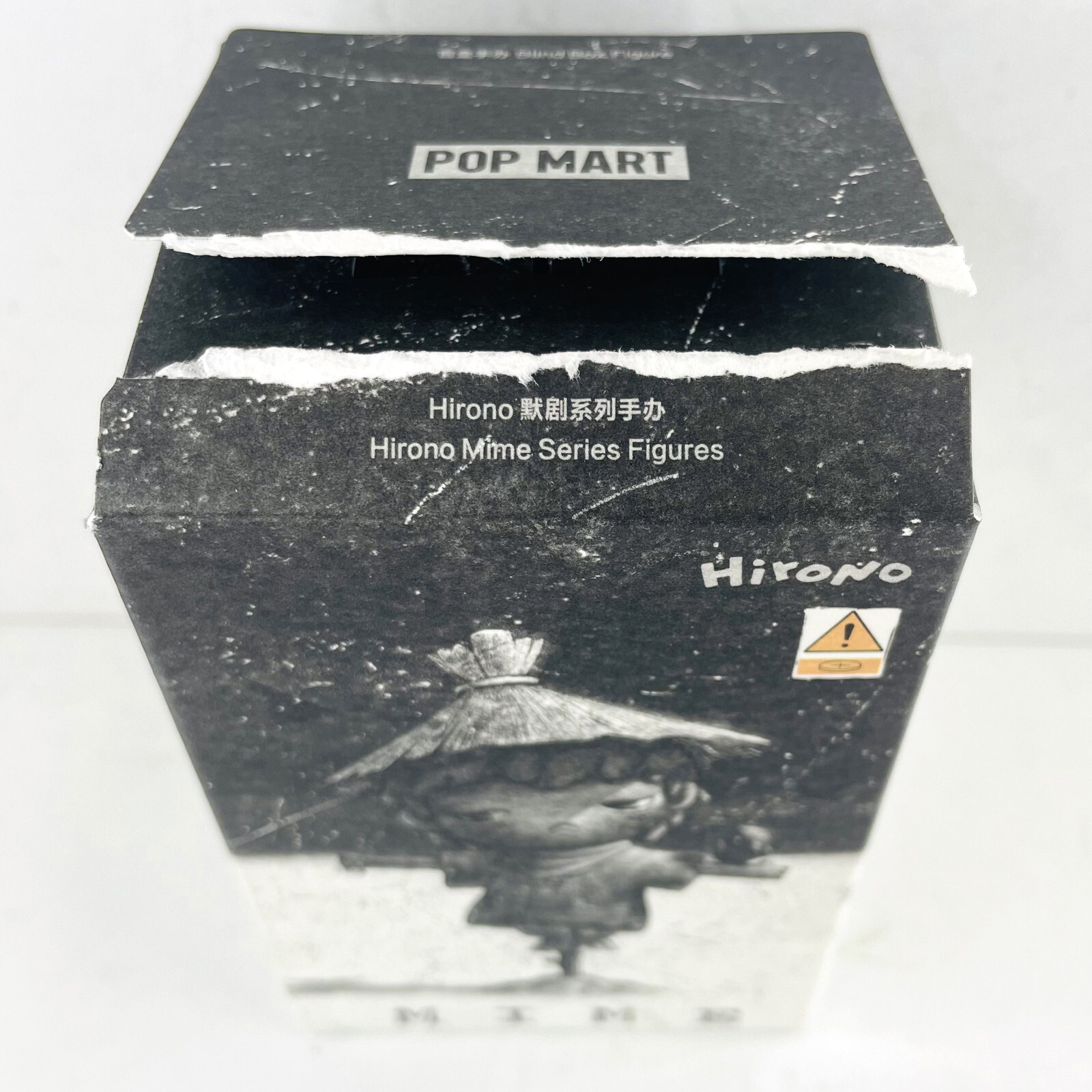 POP MART x Hirono Mime Series Confirmed Figure Toy Sealed Bag in Open Box