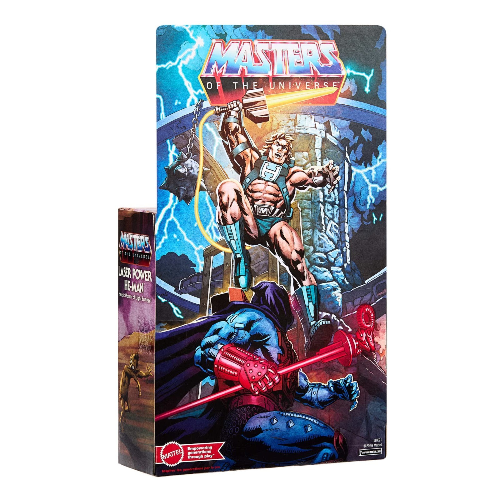 Masters of the Universe Origins Mattel Creations Deluxe Laser Power UNOPENED