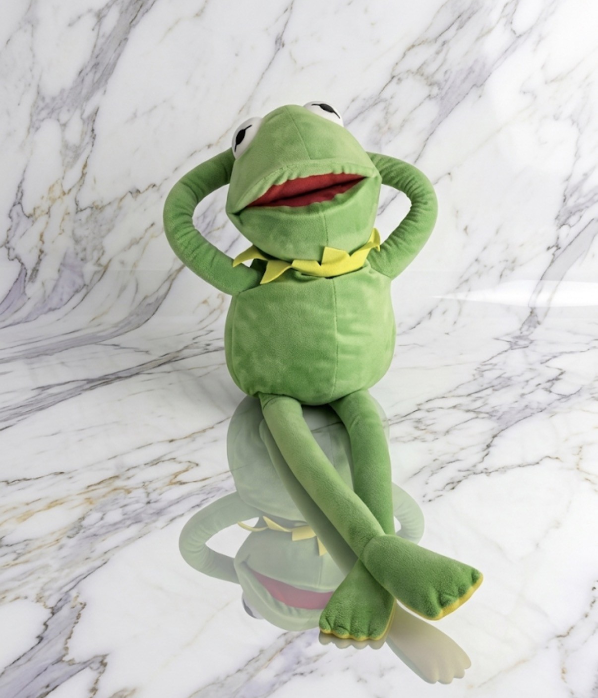 60cm Kermit the Frog Hand Puppet Kermit Plush Toy The Muppets Gift | BRAND NEW
