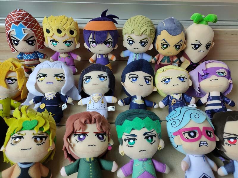 JOJO Bizarre Adventure Golden Wind Plush Buccellati Abbacchio Fugo Dio plush