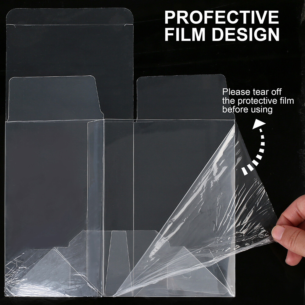 Pop Protector Compatible with 4″ Funko POP! Figures Clear Pop Case Display Box