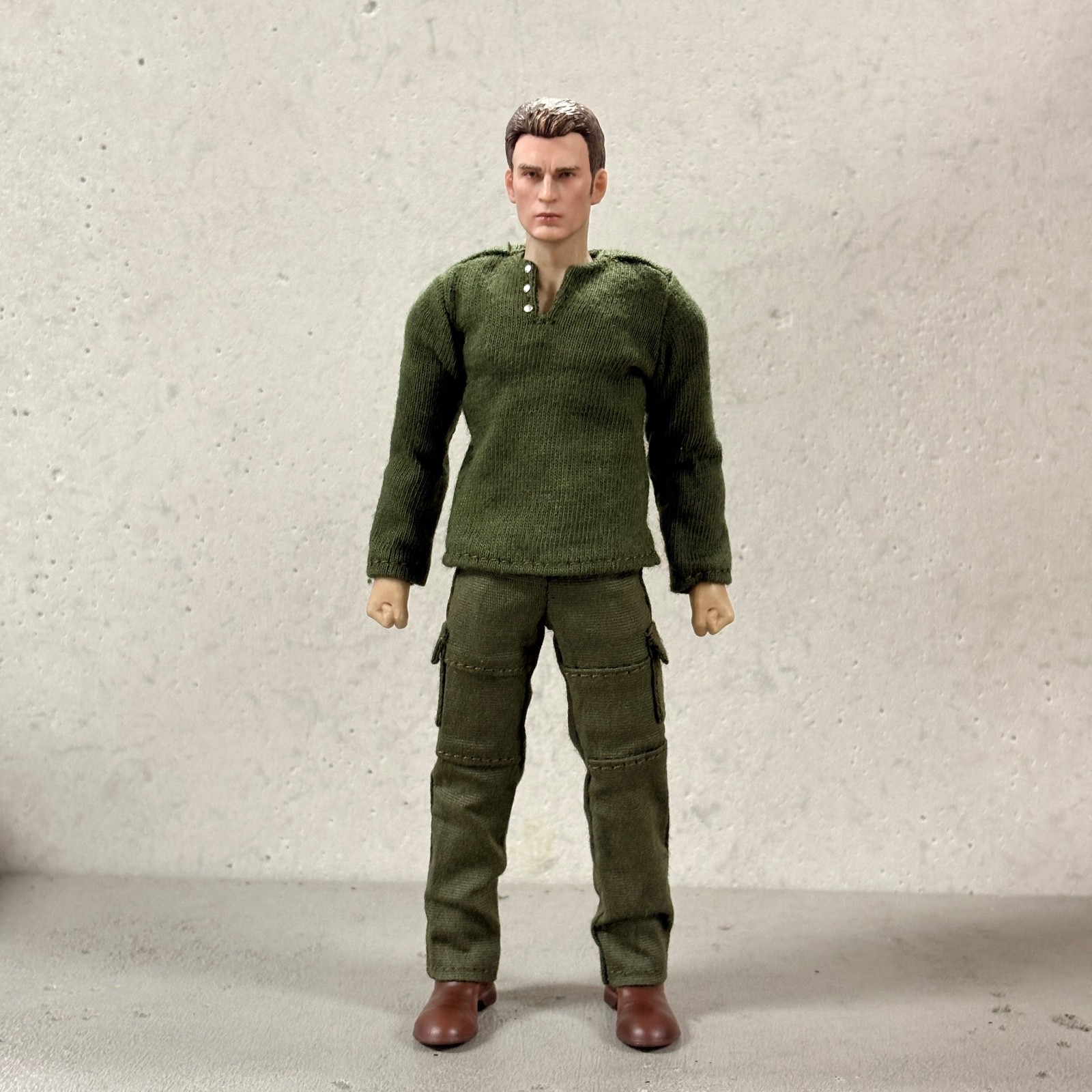 PB-DEX-SET: 1/12 Dexter Style Green Shirt and Pants for 6″ medium to slim body