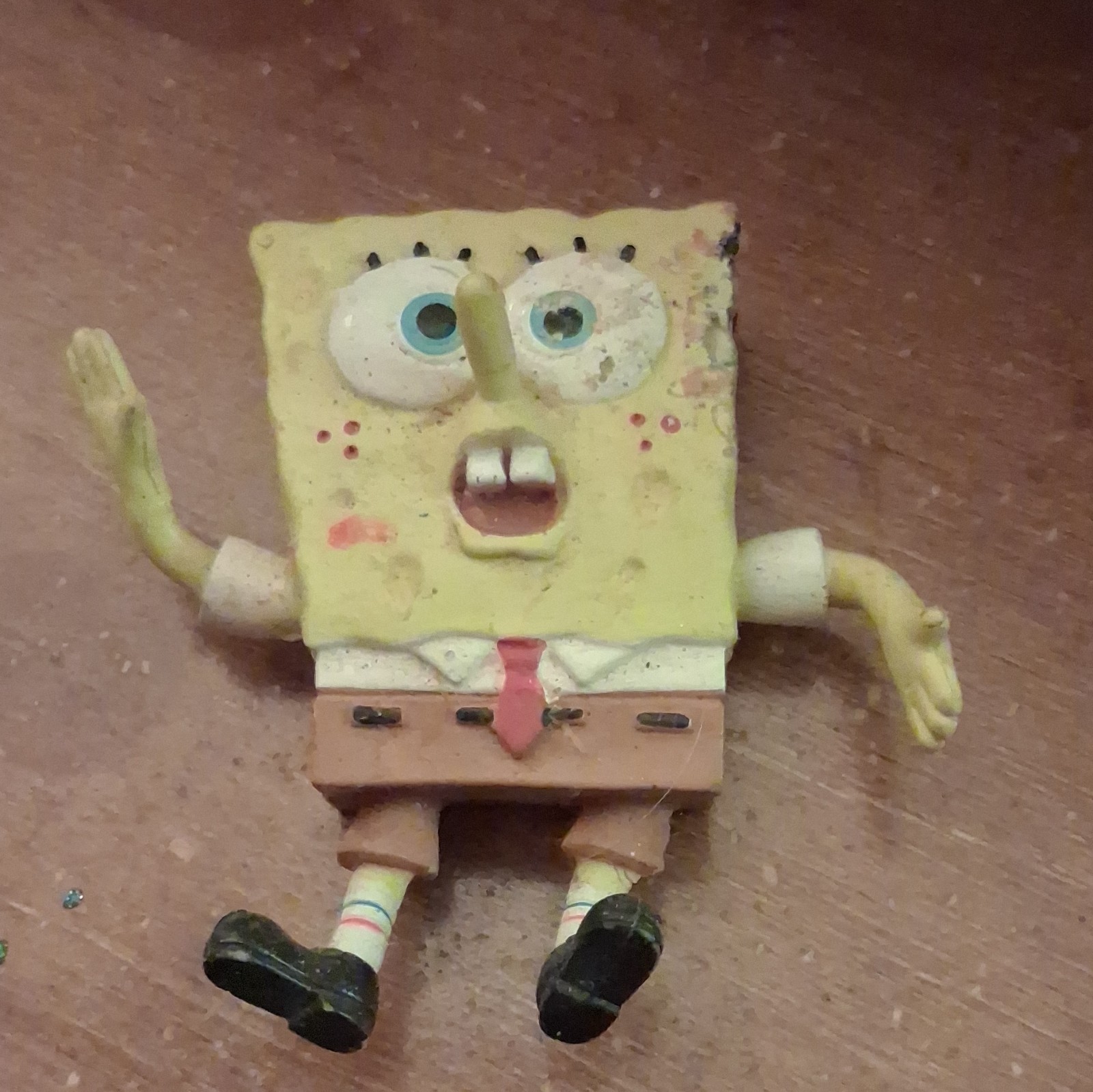 Pink Ranger & SpongeBob SquarePants Lot of 5 Figures Set Plastic Multicolor