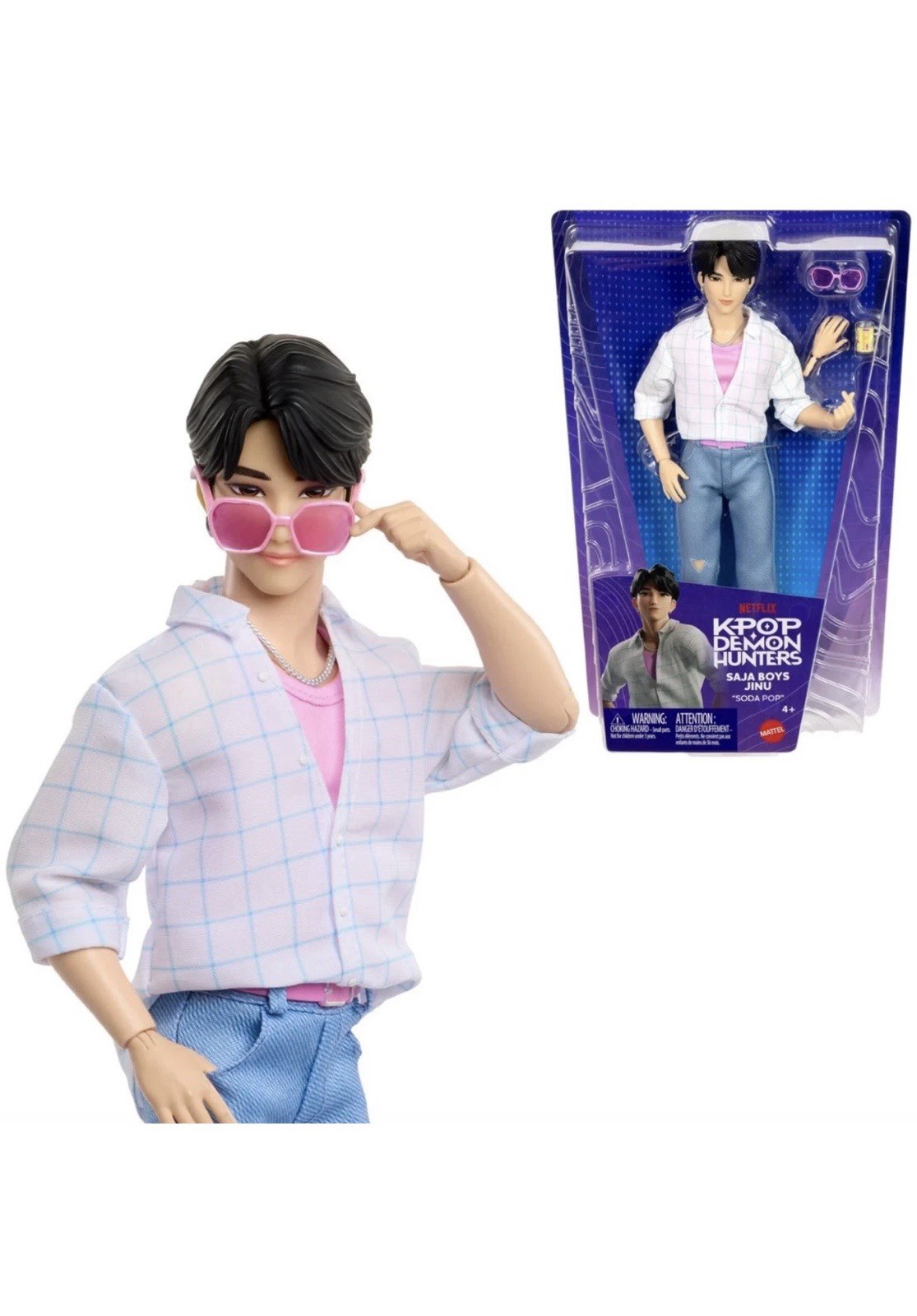 LICENSED ORIGINAL KPop Demon Hunters Jinu Doll