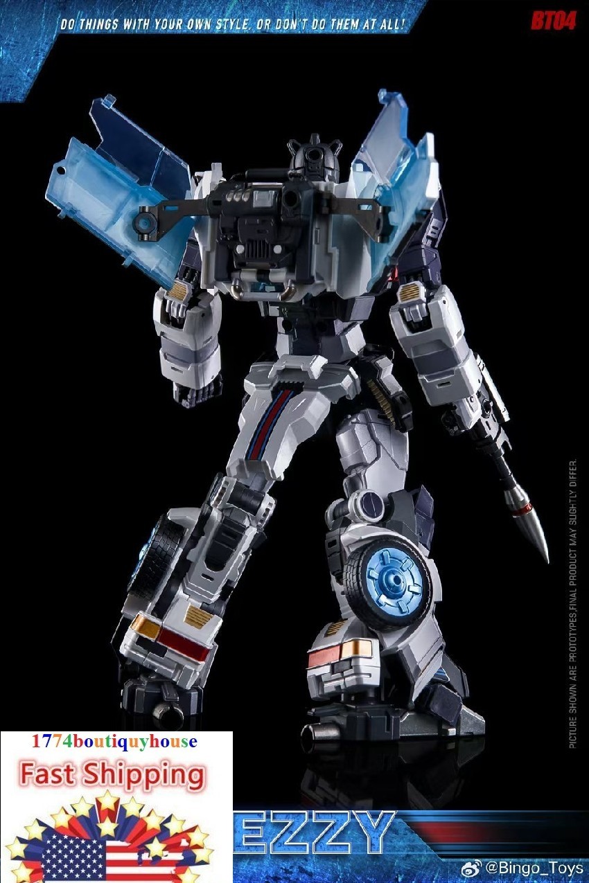 New in box Transformation BingoToys BT-07 BT07 Autobot JEZZY ALLOY 7.9″ USA
