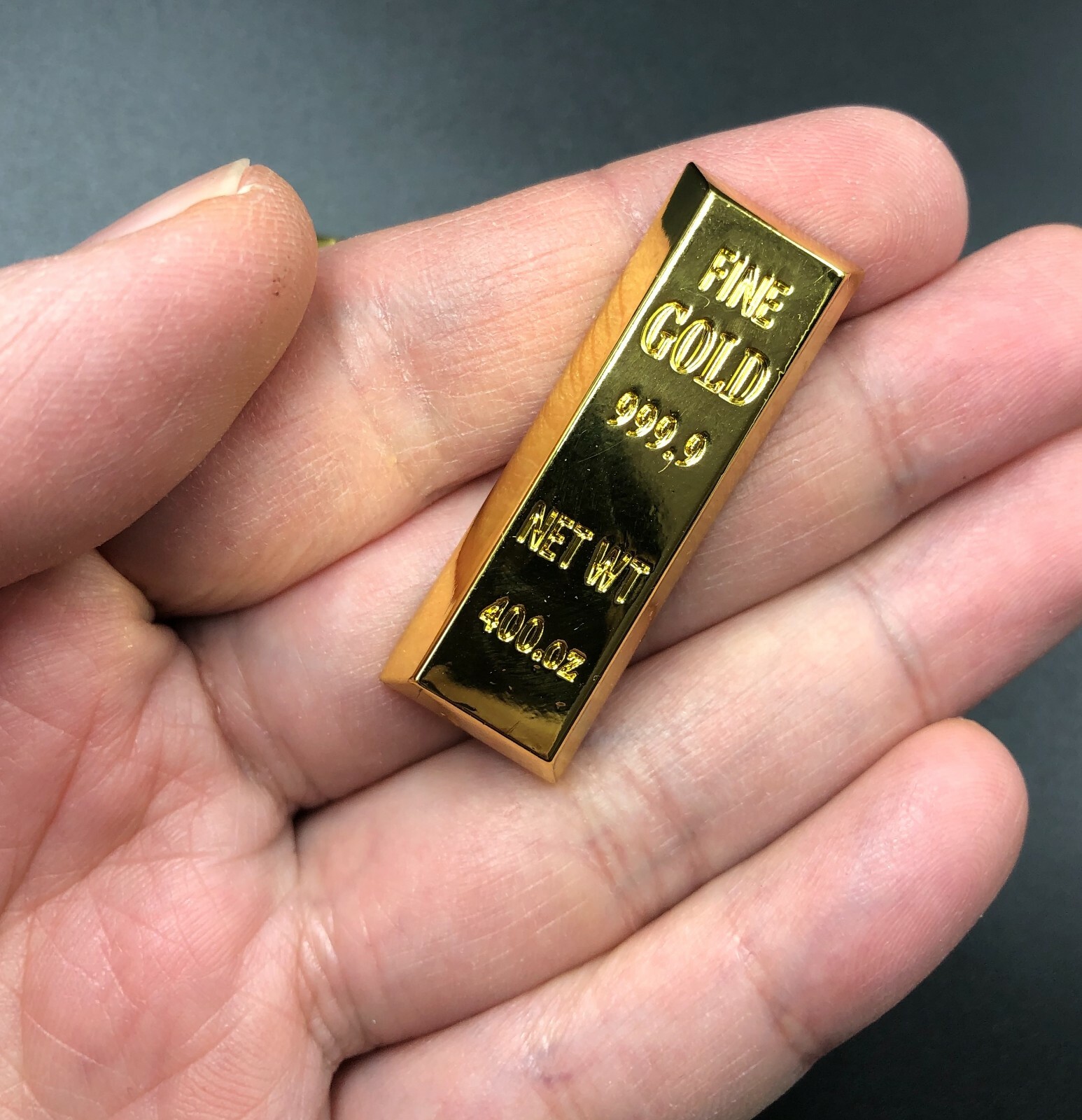 1/6 Miniature 4x Faux Gold bar for dioramas doll house 12″ figure hot toys ❶USA❶