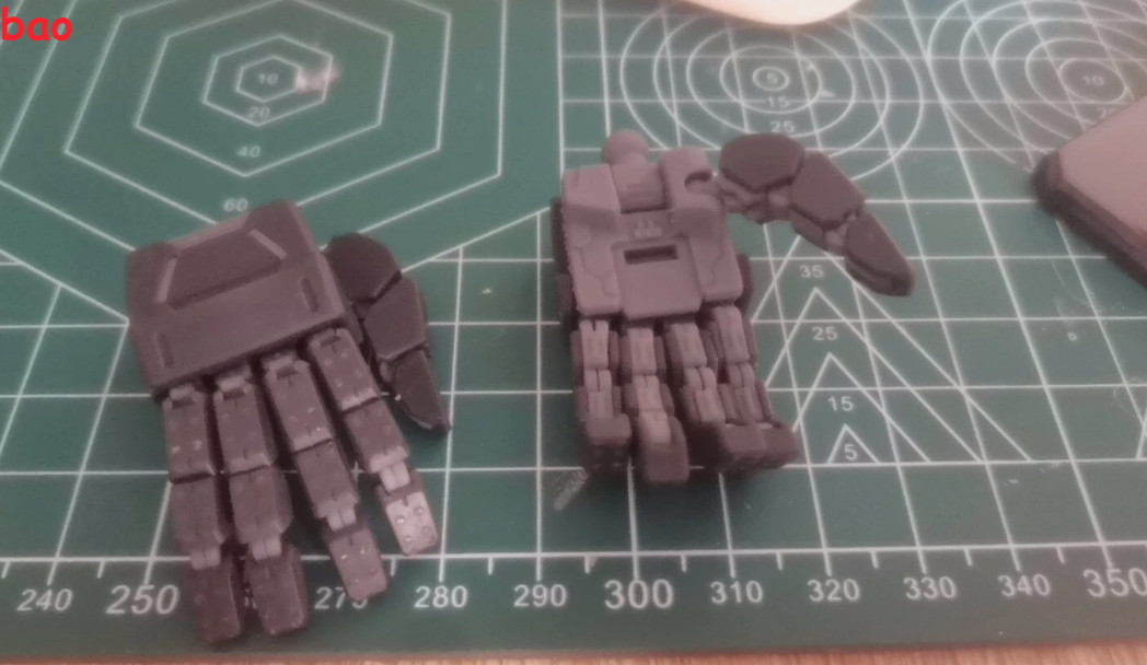 Exchange Hand Upgrade Kit Set For PG Unleashed RX 78-2 Model Kit ABS Plastic