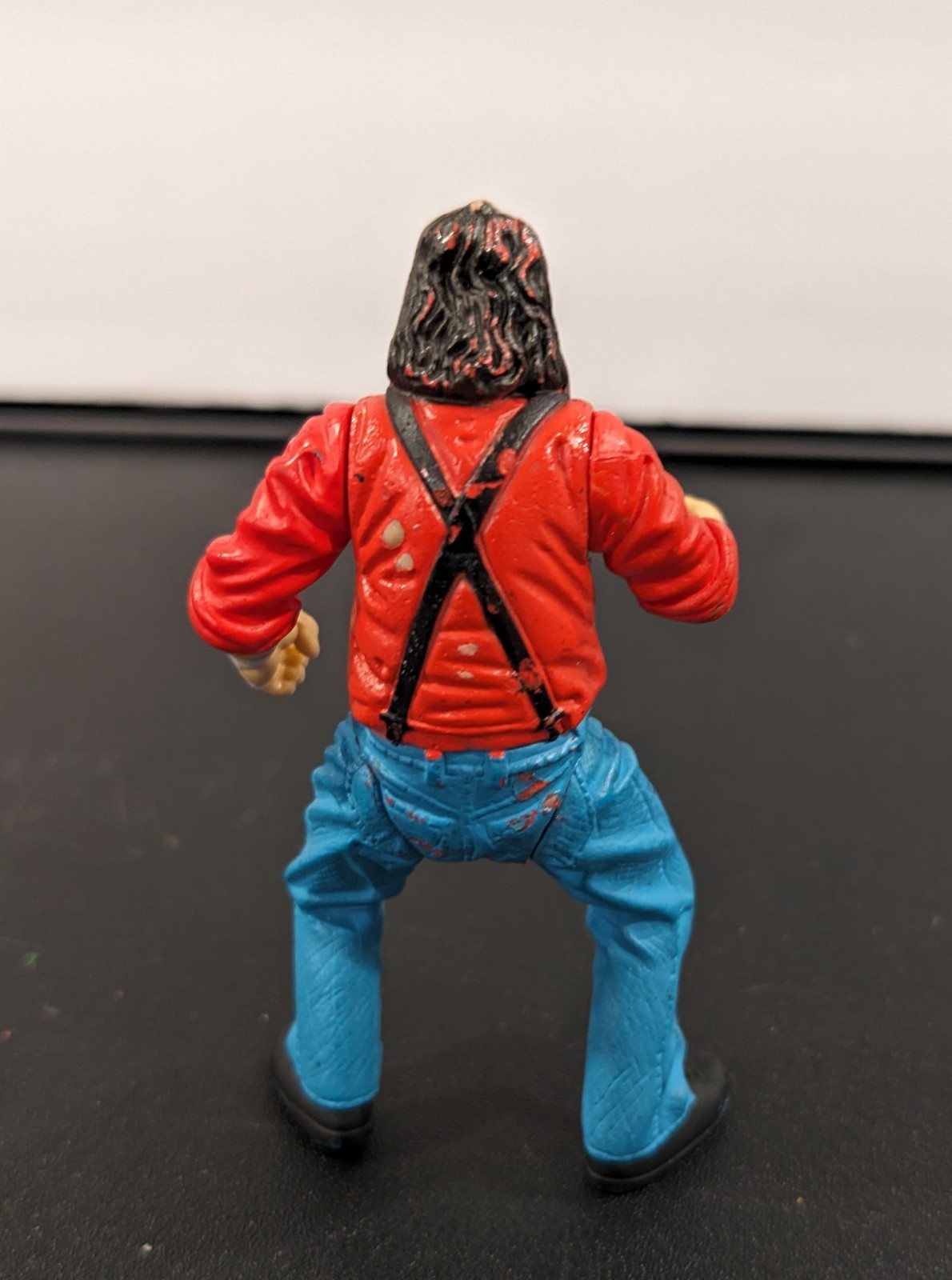 WWF JAKKS Micro Mini 3in Chainsaw Charlie Terry Funk Figure WWE 1998 ECW