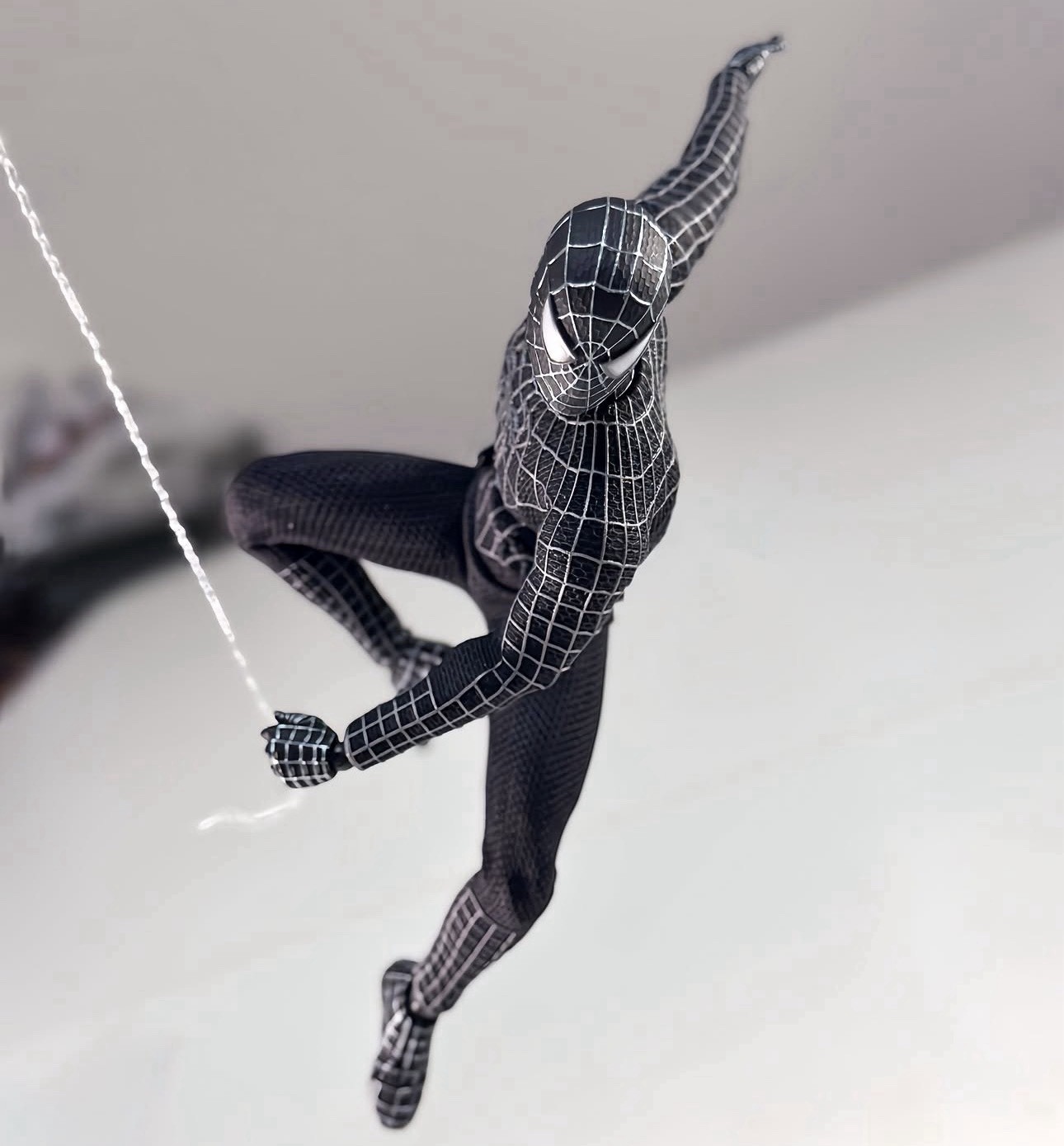 WELIKE TOYS Marvel 1/12 WLT04 Web Slinger Symbiote Spiderman Black Ver. New!