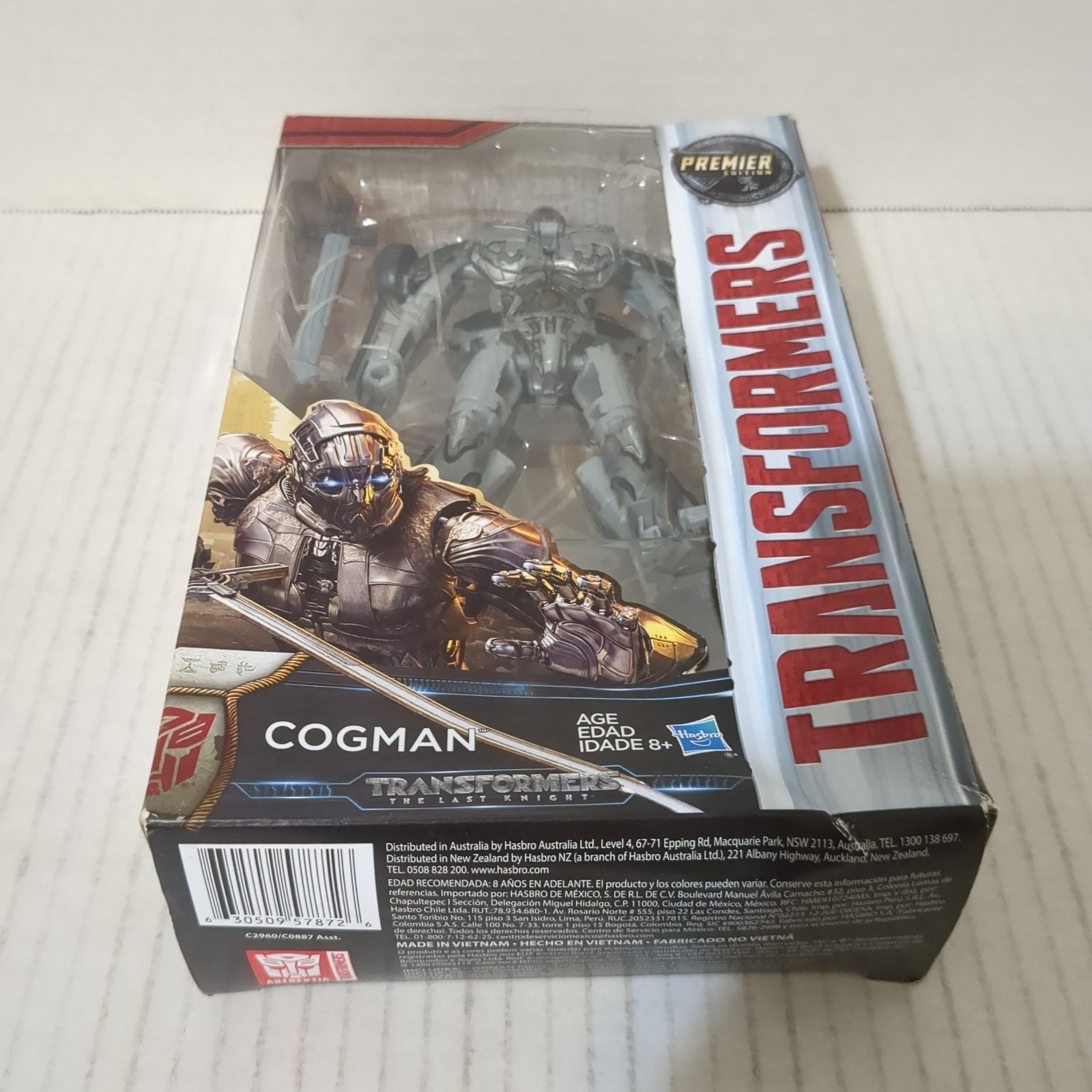 Transformers The Last Knight TLK Premier Edition Deluxe Class Cogman