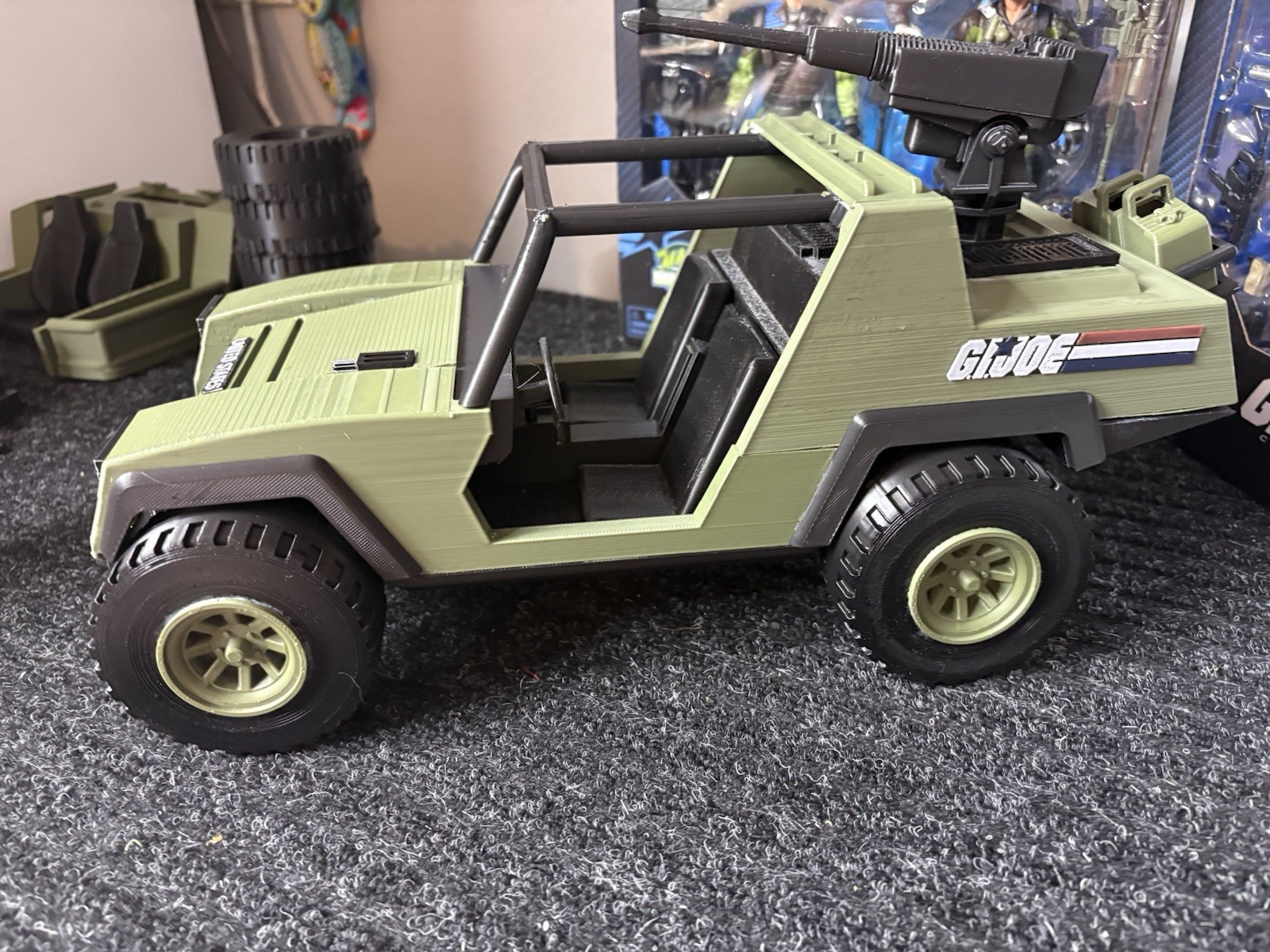 GI JOE VAMP MK-II 1/12 Scale – 3D Printed, Fully Detailed, Made to Order