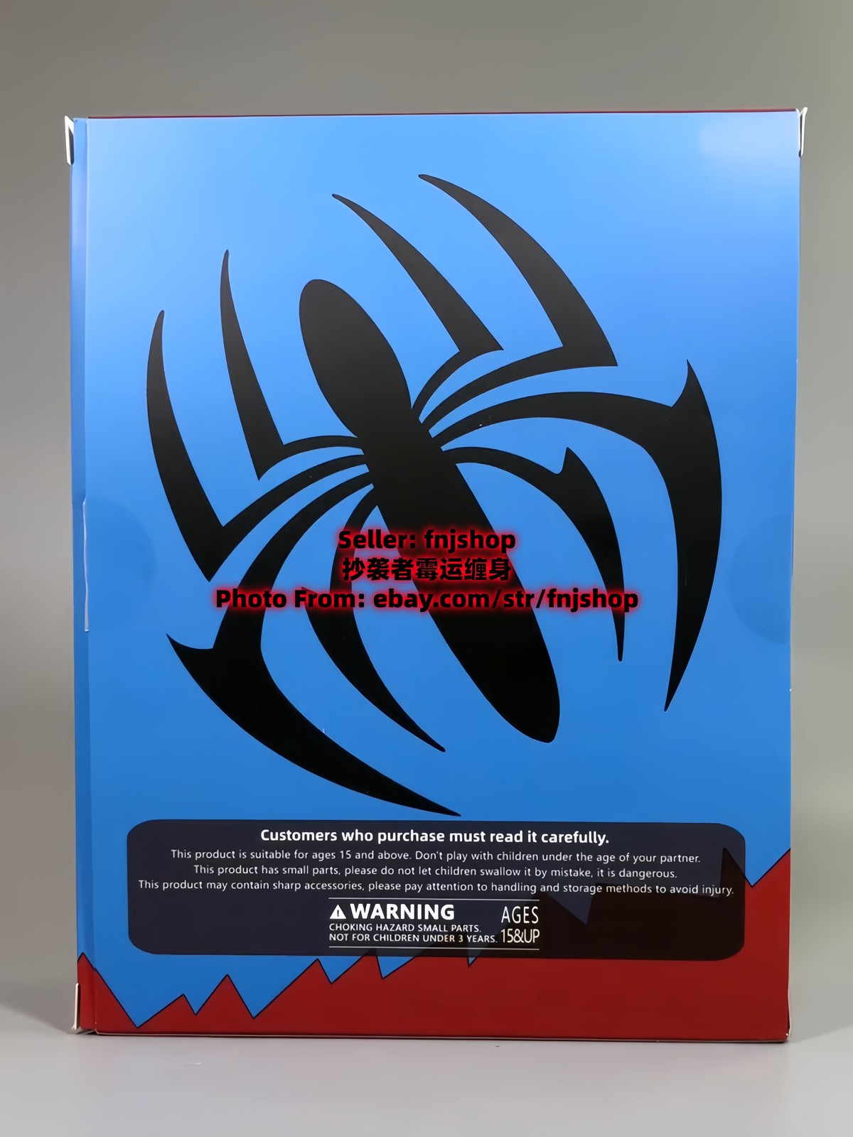 Hot-New Mess Toys Scarlet Hero Spider-Man Blue Suit 1/12 Action Figure US STOCK