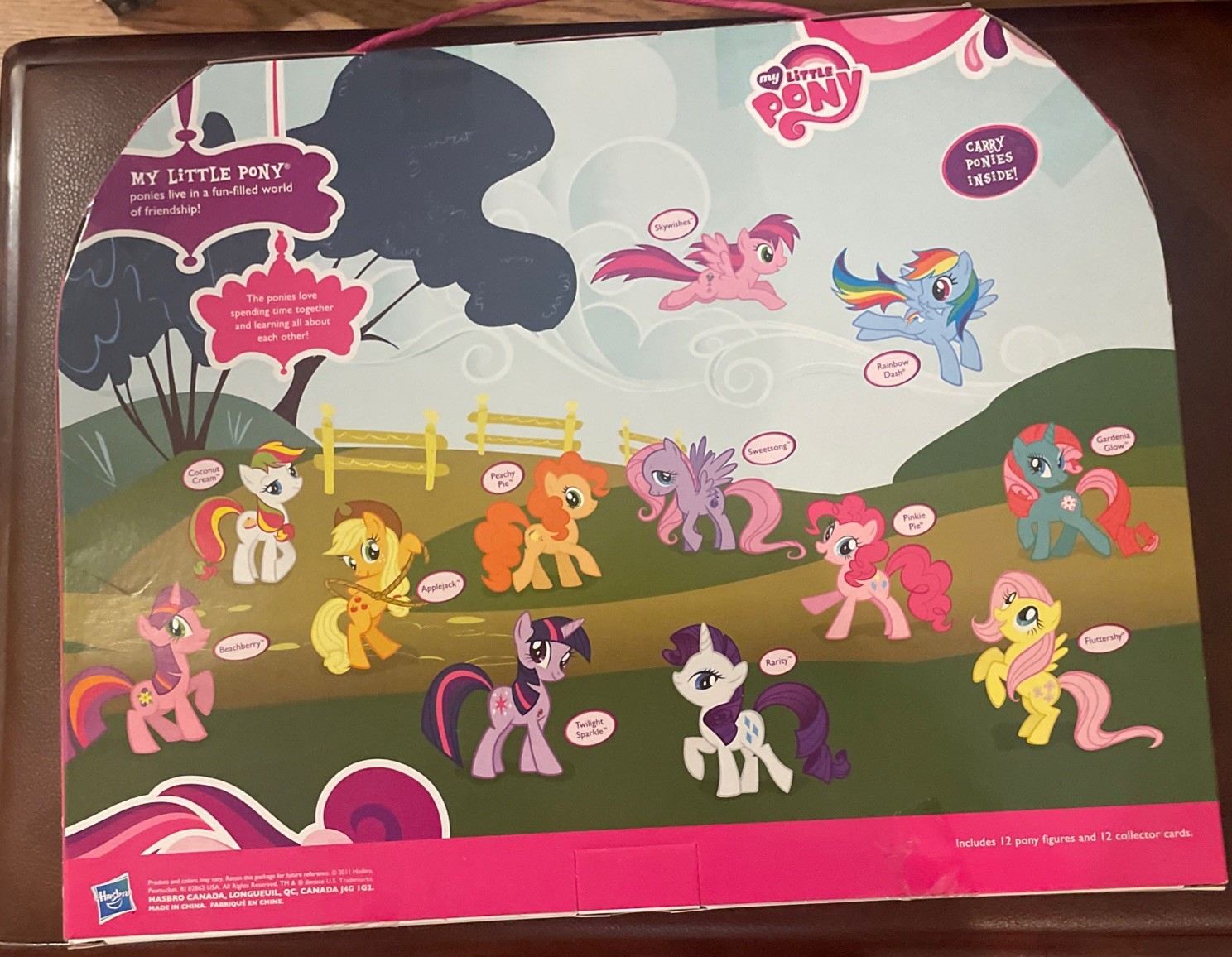 My Little Pony 12 Figure Pony Collection Set 2011 Rare Toys R Us Exclusive