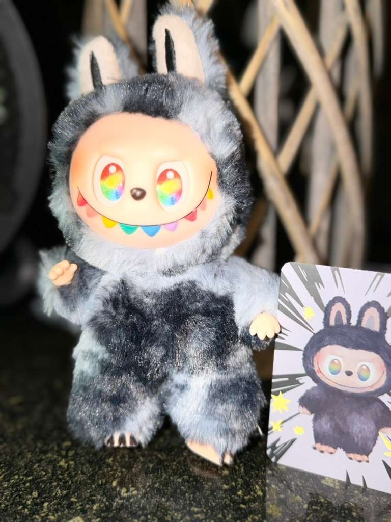 POP MART Labubu Grey V3 Secret ID Hidden Secret ID Grey Rare Labubus