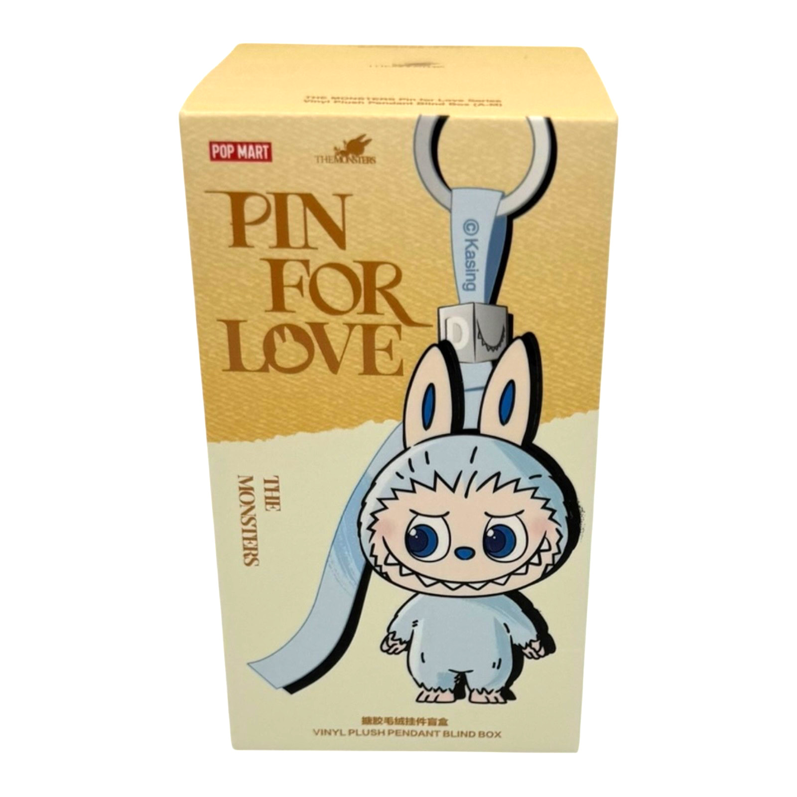 *USA*Authentic POPMART THE MONSTERS LABUBU PIN FOR LOVE SERIES Blind Box A-M/N-Z