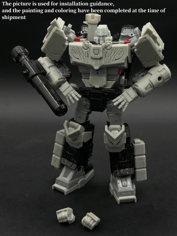3D DIY IDW MEMTE Replenish Upgrade Kit For Siege Megatank Accessories
