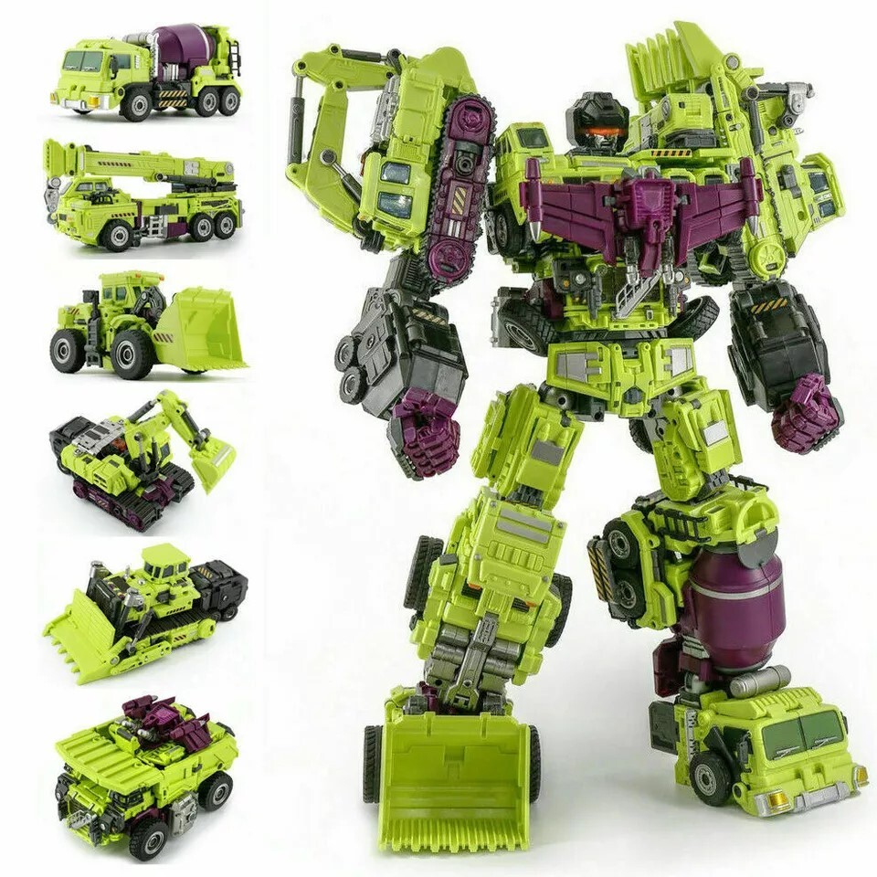 Transformation Jinbao Oversized Devastator Gravity Builder All sets With No Box