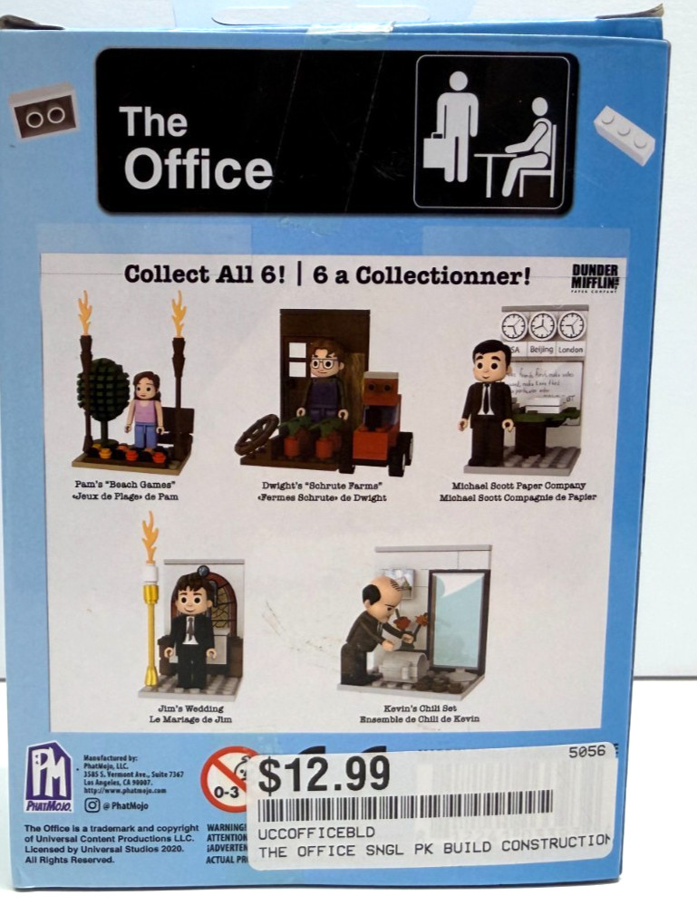 Phat Mojo 2020 The Office Jim’s Wedding Figure & Diorama New in the Box