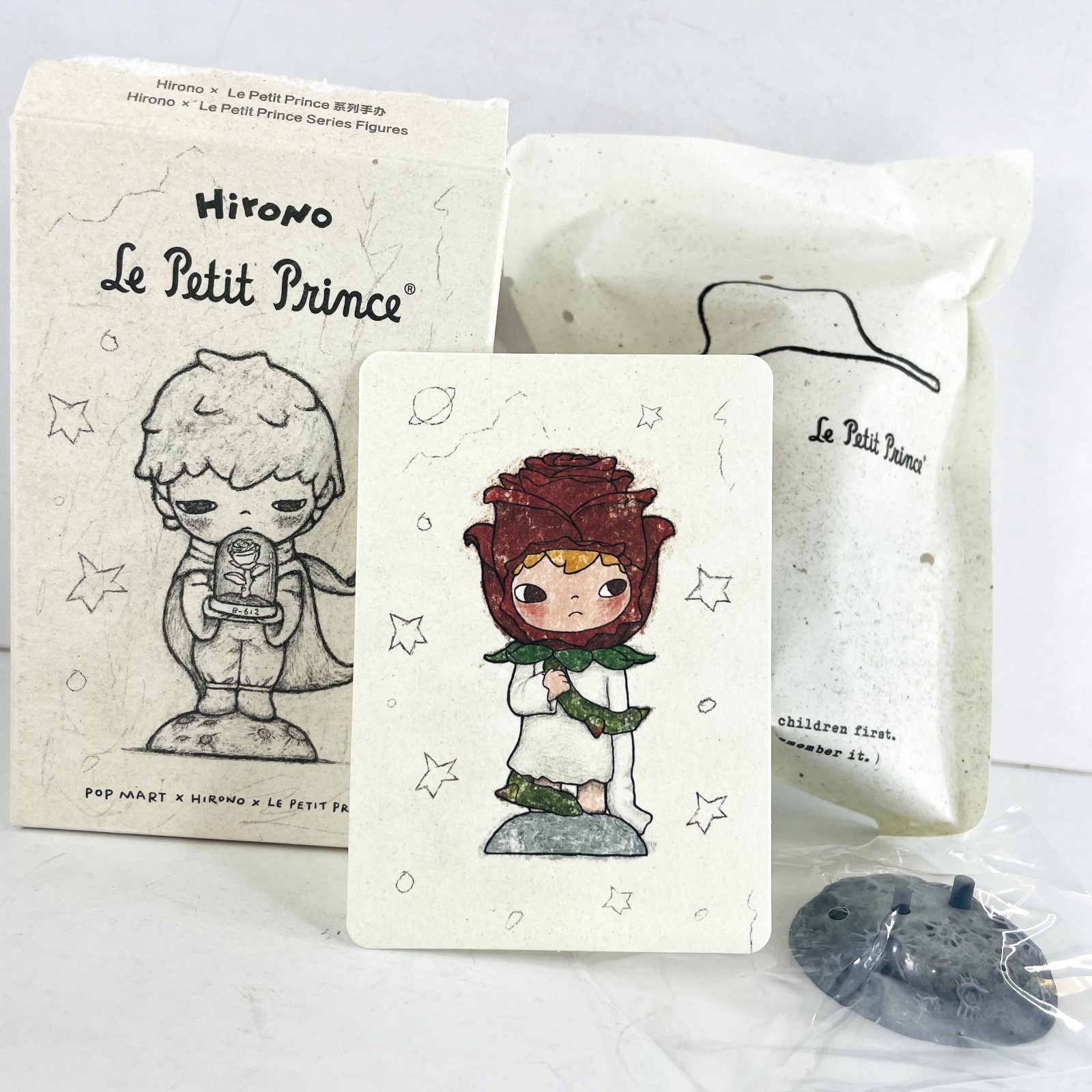 POP MART Hirono × Le Petit Prince Series Confirmed Figure – The Rose