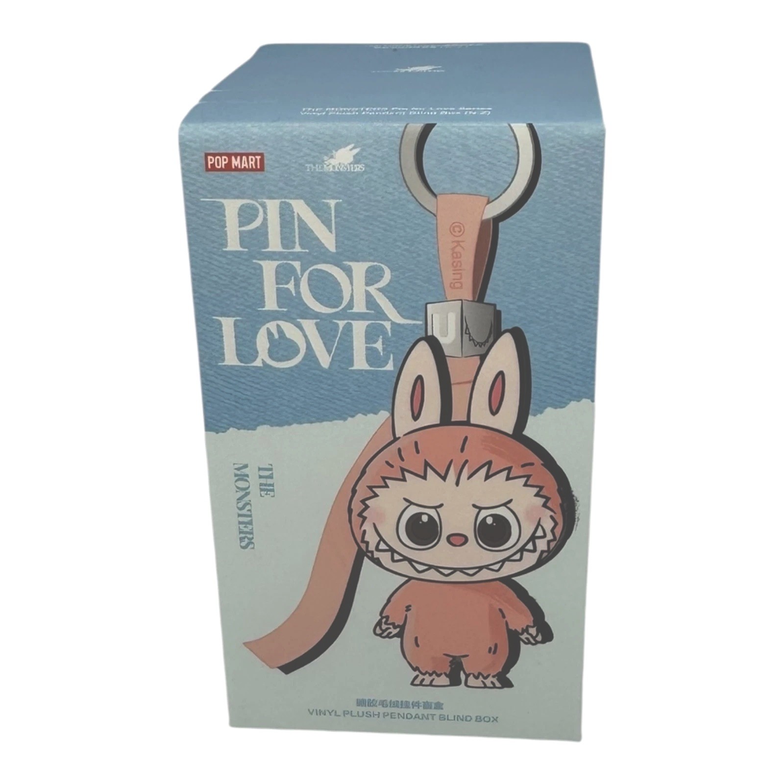 *USA*Authentic POPMART THE MONSTERS LABUBU PIN FOR LOVE SERIES Blind Box A-M/N-Z