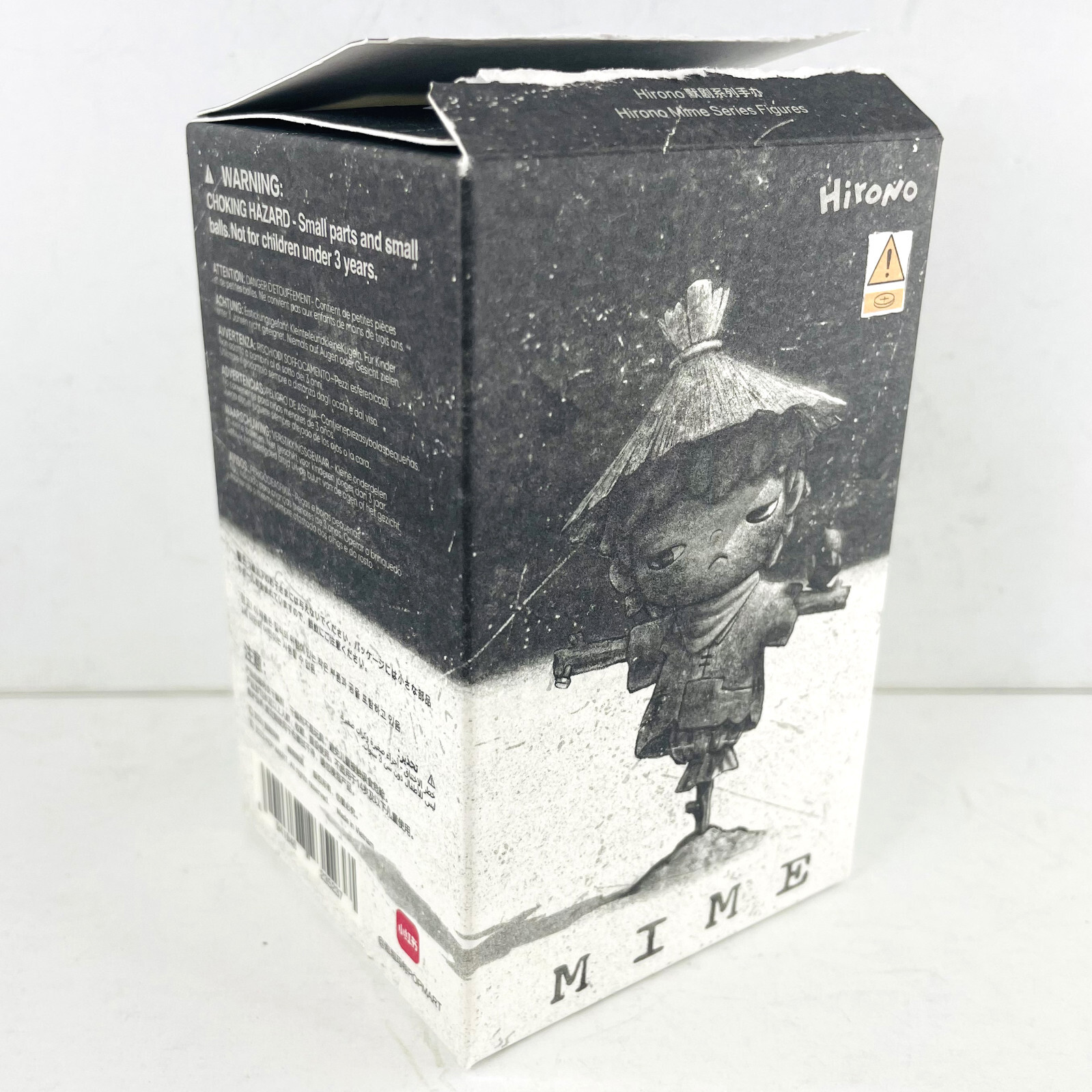 POP MART x Hirono Mime Series Confirmed Figure Toy Sealed Bag in Open Box