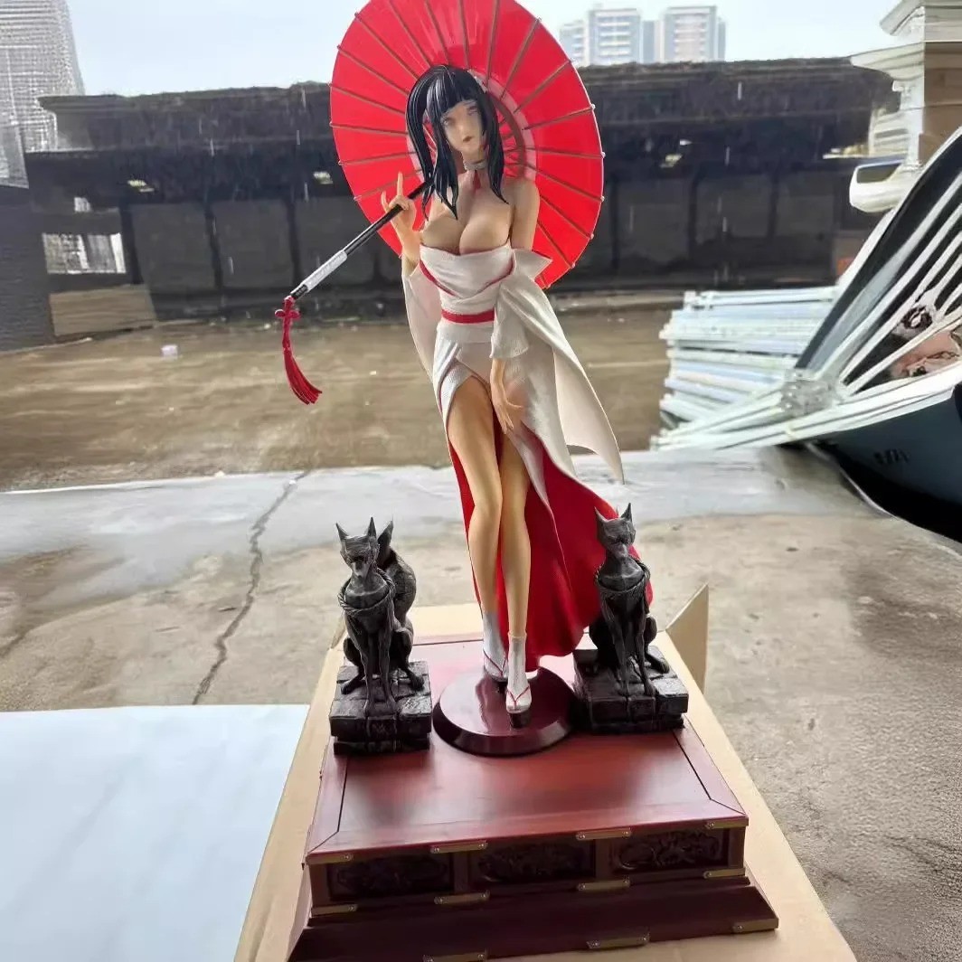 Hyuga Hinata Naruto Anime Action Figure Collectible Model Statue Toys Gifts 60cm