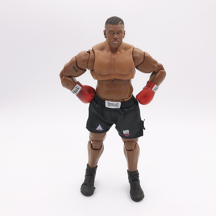 Mike Tyson w/Belt Action Figure Fighting Boxing Champion Collection Toy BulkPack