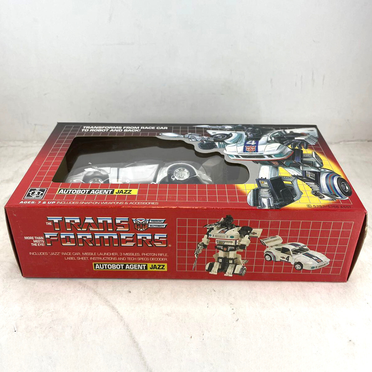Transformers G1 Series Autobot Agent Jazz Action Figure Gift Toys