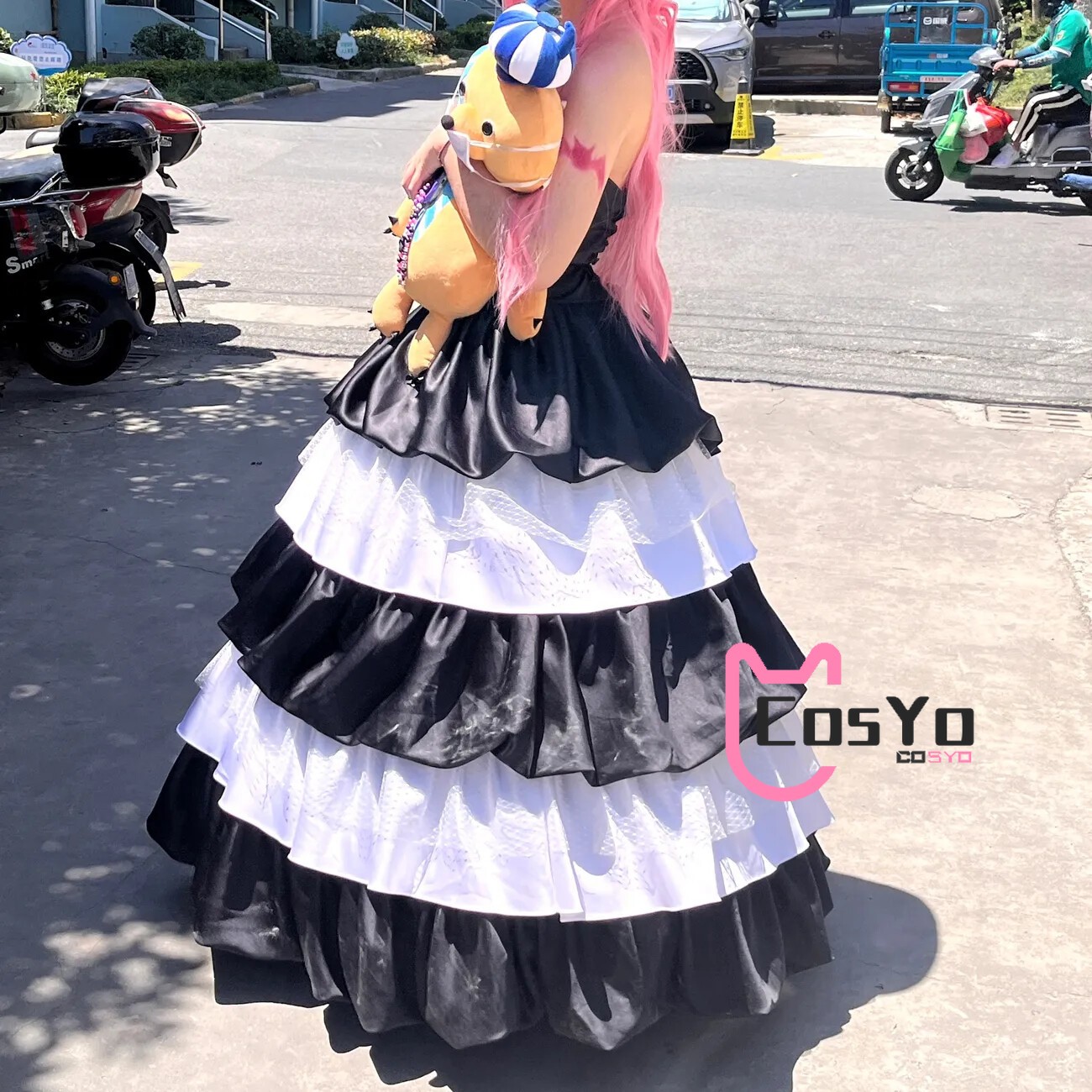NEW Anime Perona Zombie Bear Kumasy Plush Toy Stuffed 60Cm Bear Cos Doll Gift