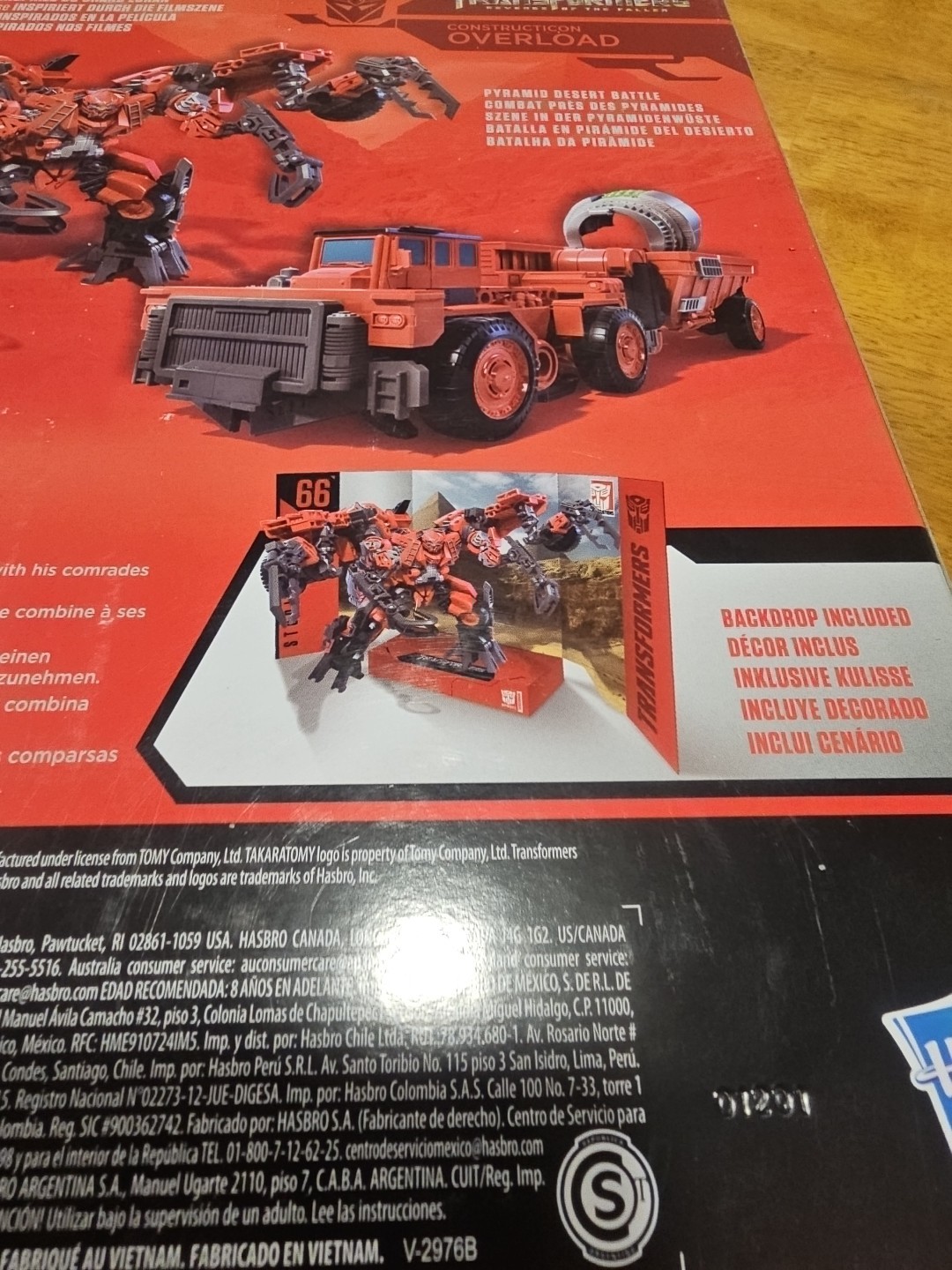 Hasbro Transformers Studio Series Leader Class Constructicon Overload-New